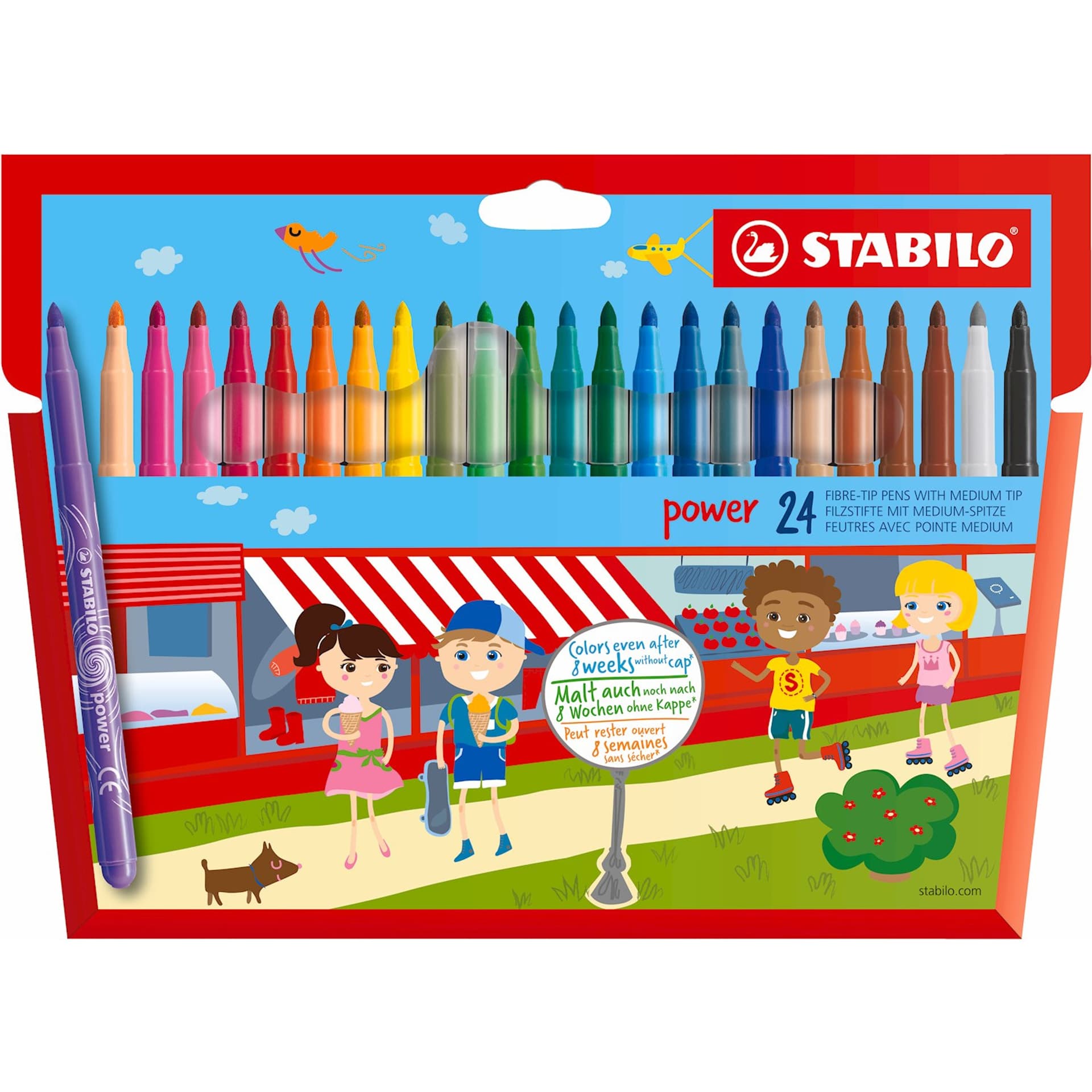 

Flamastry STABILO POWER 24szt 280/24-02/01