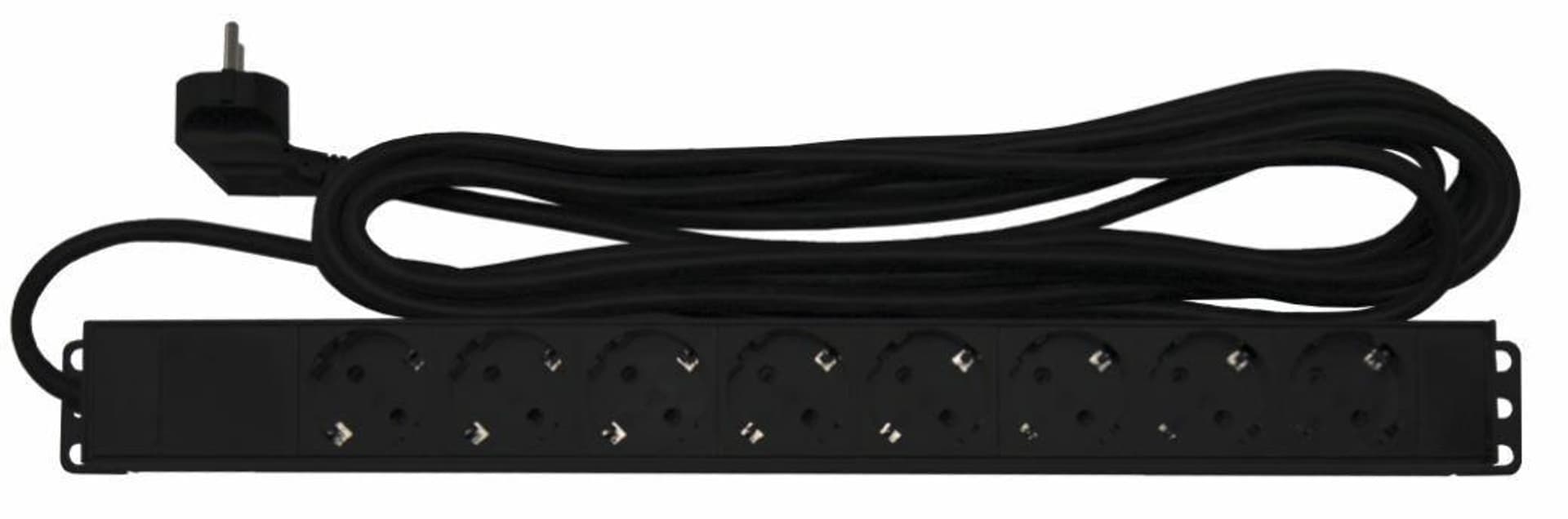 

T-RACKS LISTWA ZASILAJĄCA RACK9510, 8 GNIAZD Z TYŁU, PRZEŁĄCZNIK ON/OFF Z PRZODU