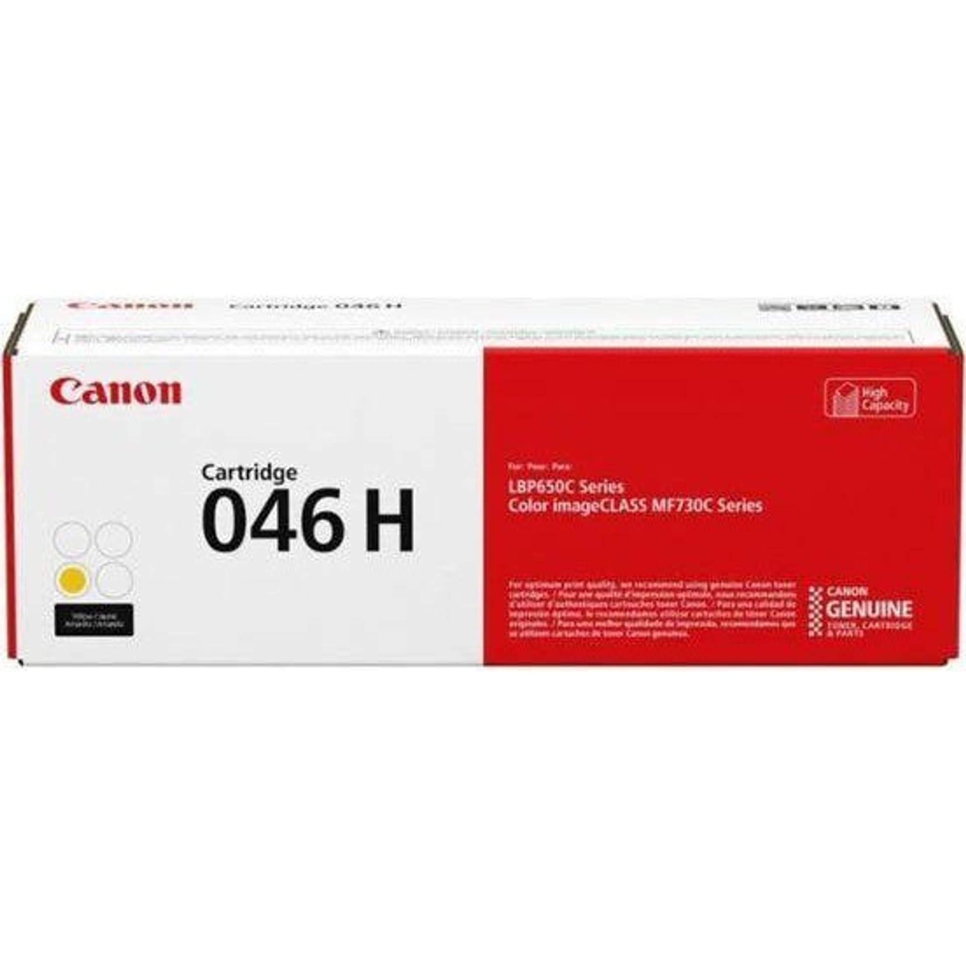 

Canon Toner CRG-046H 1251C004 Yellow 5000 stron