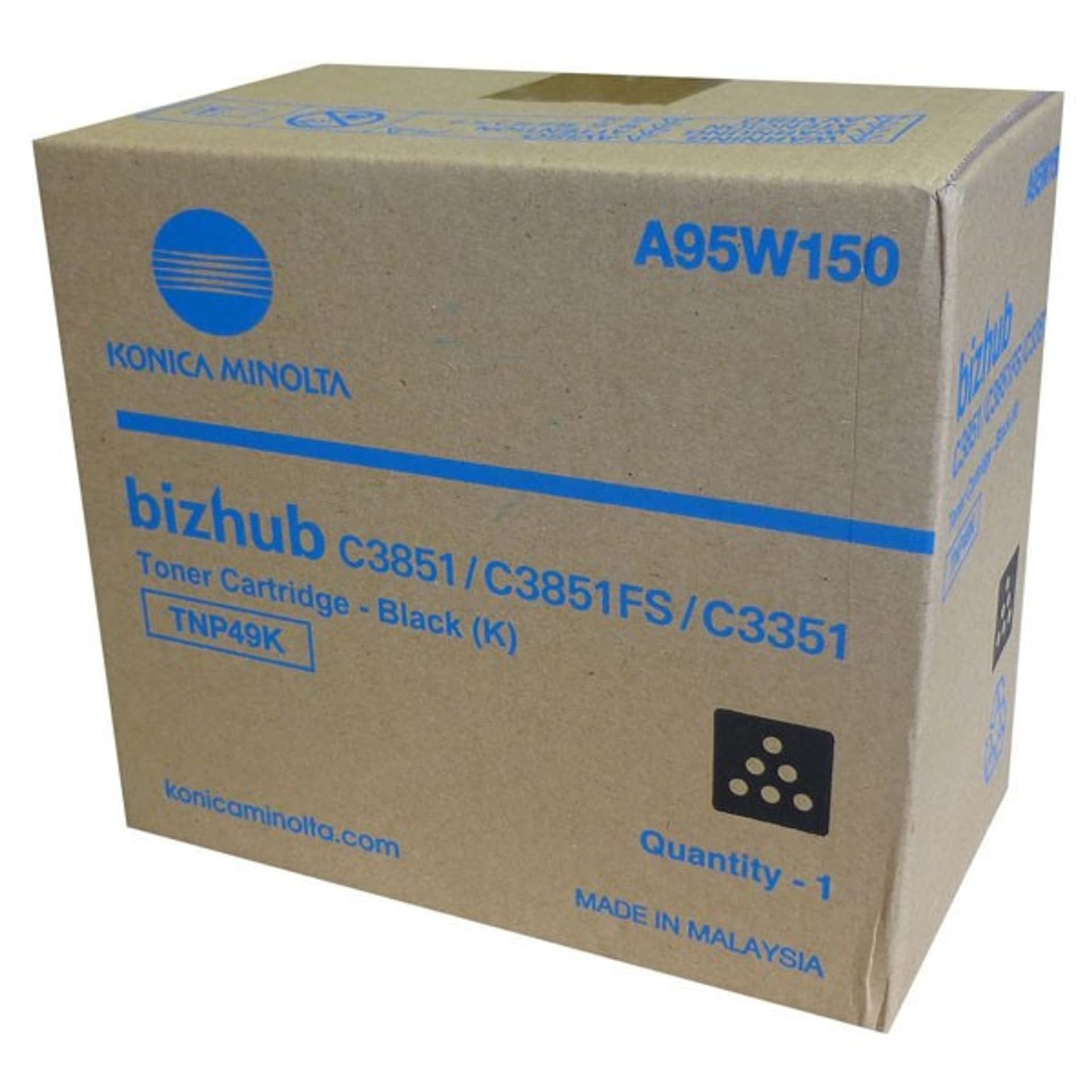 

Konica Minolta Toner TNP-49 A95W150 Black 13000
