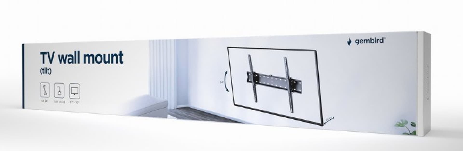 

GEMBIRD UCHWYT REGULOWANY LCD 37-70 VESA MAX 600 X 400MM, DO 40KG