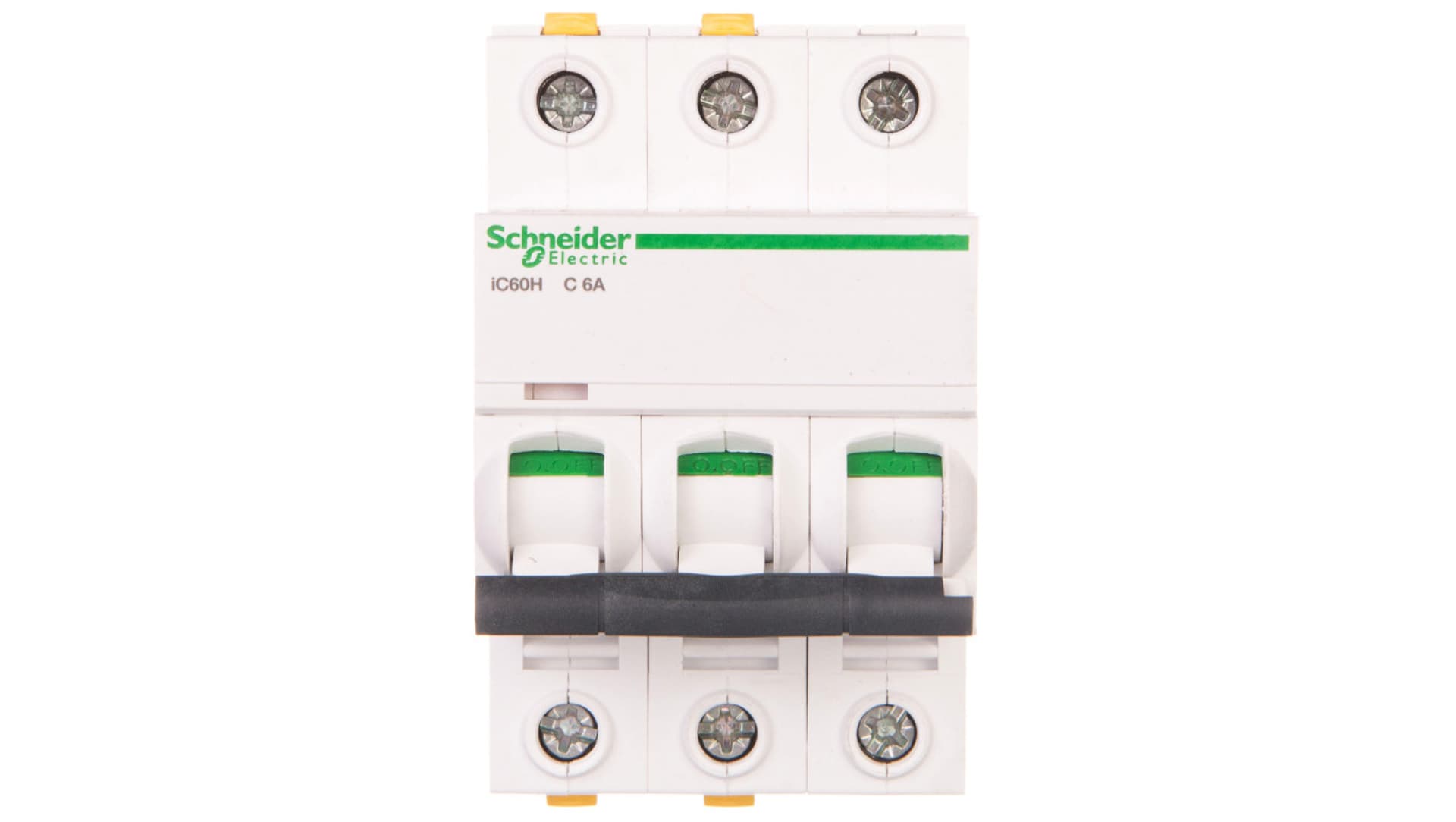 

Wyłącznik nadprądowy 3P C 6A 10kA AC iC60H-C6-3 A9F07306