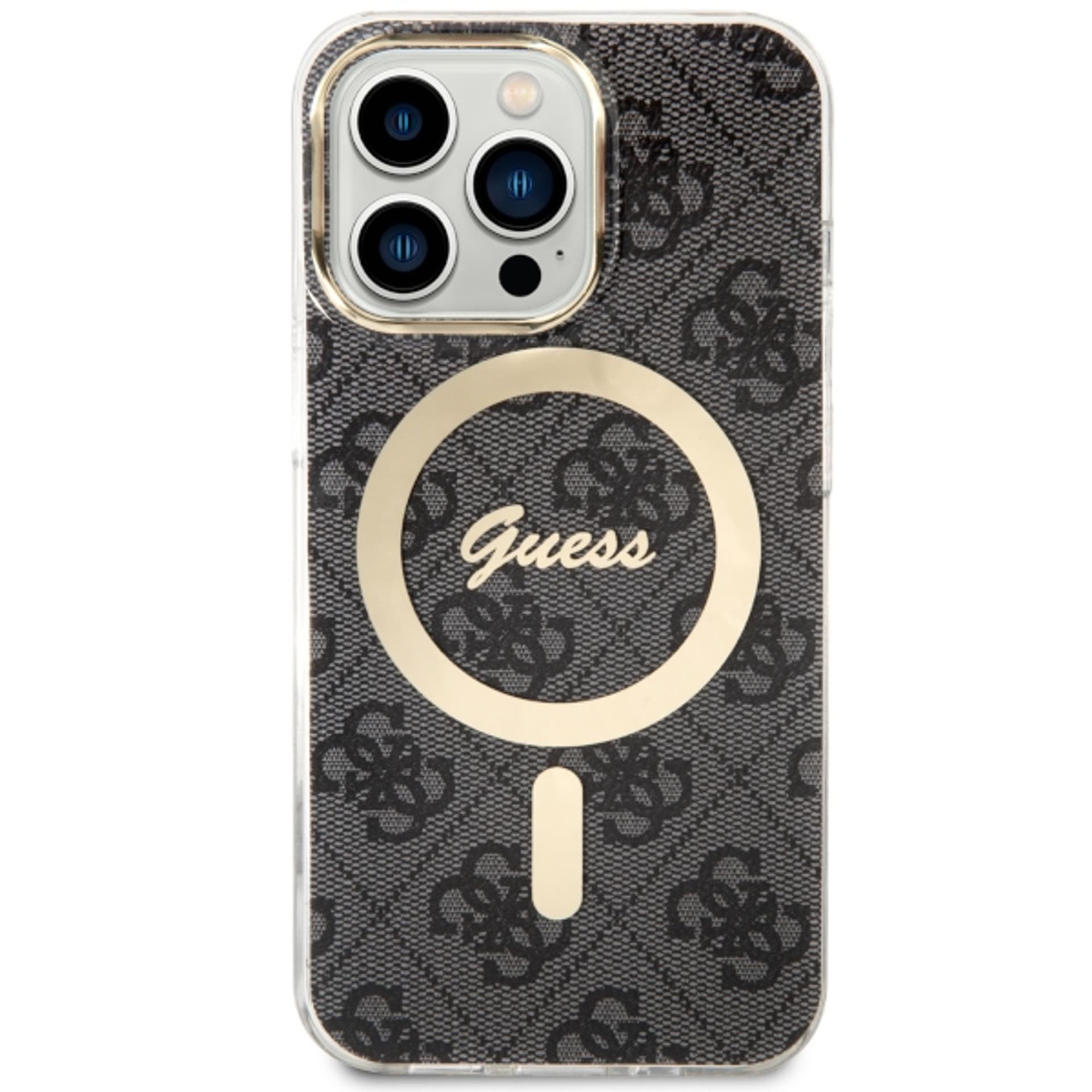 

Guess GUHMP13LH4STK iPhone 13 Pro / 13 6.1" czarny/black hardcase 4G MagSafe