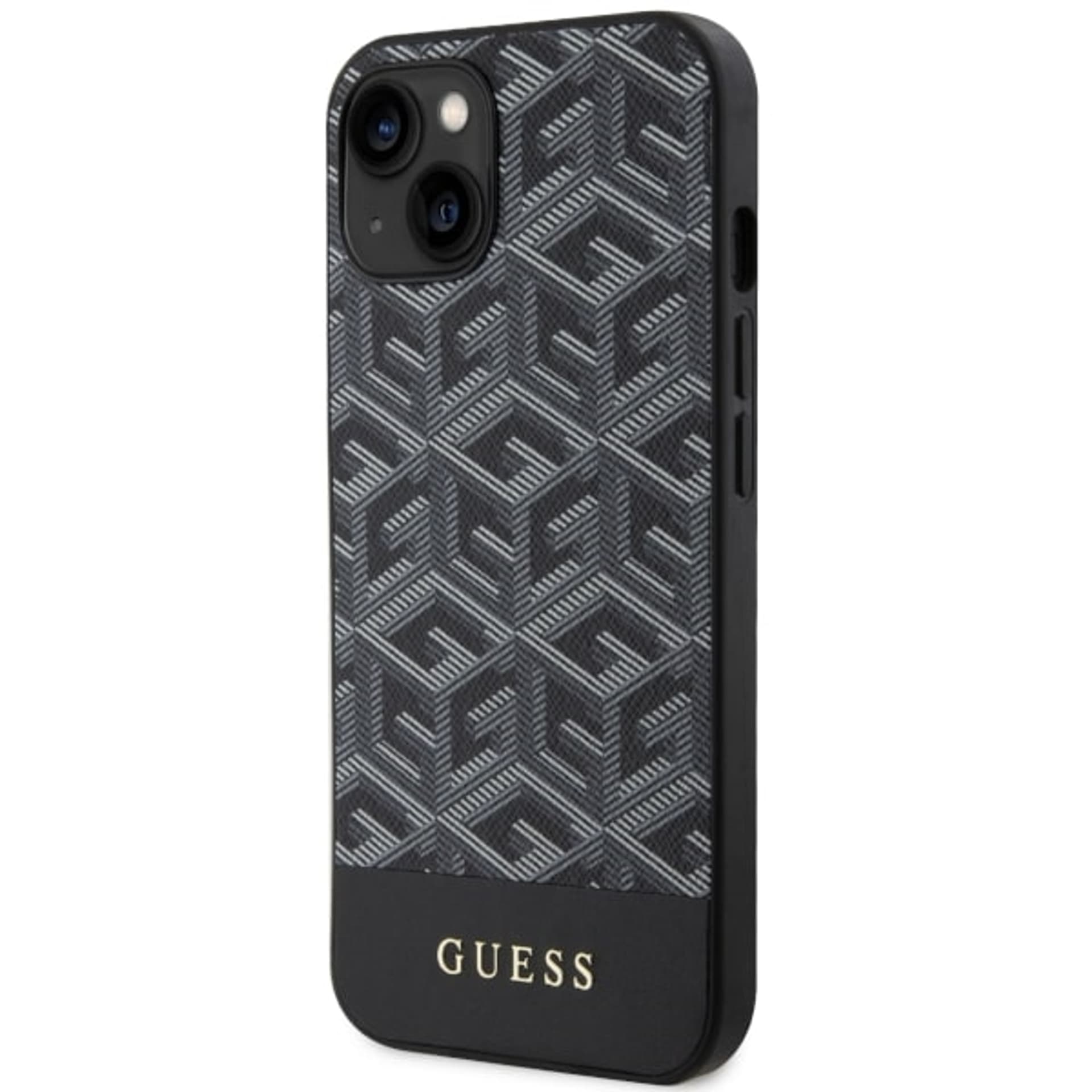 

Guess GUHMP14SHGCFSEK iPhone 14 6.1" czarny/black hardcase GCube Stripes MagSafe