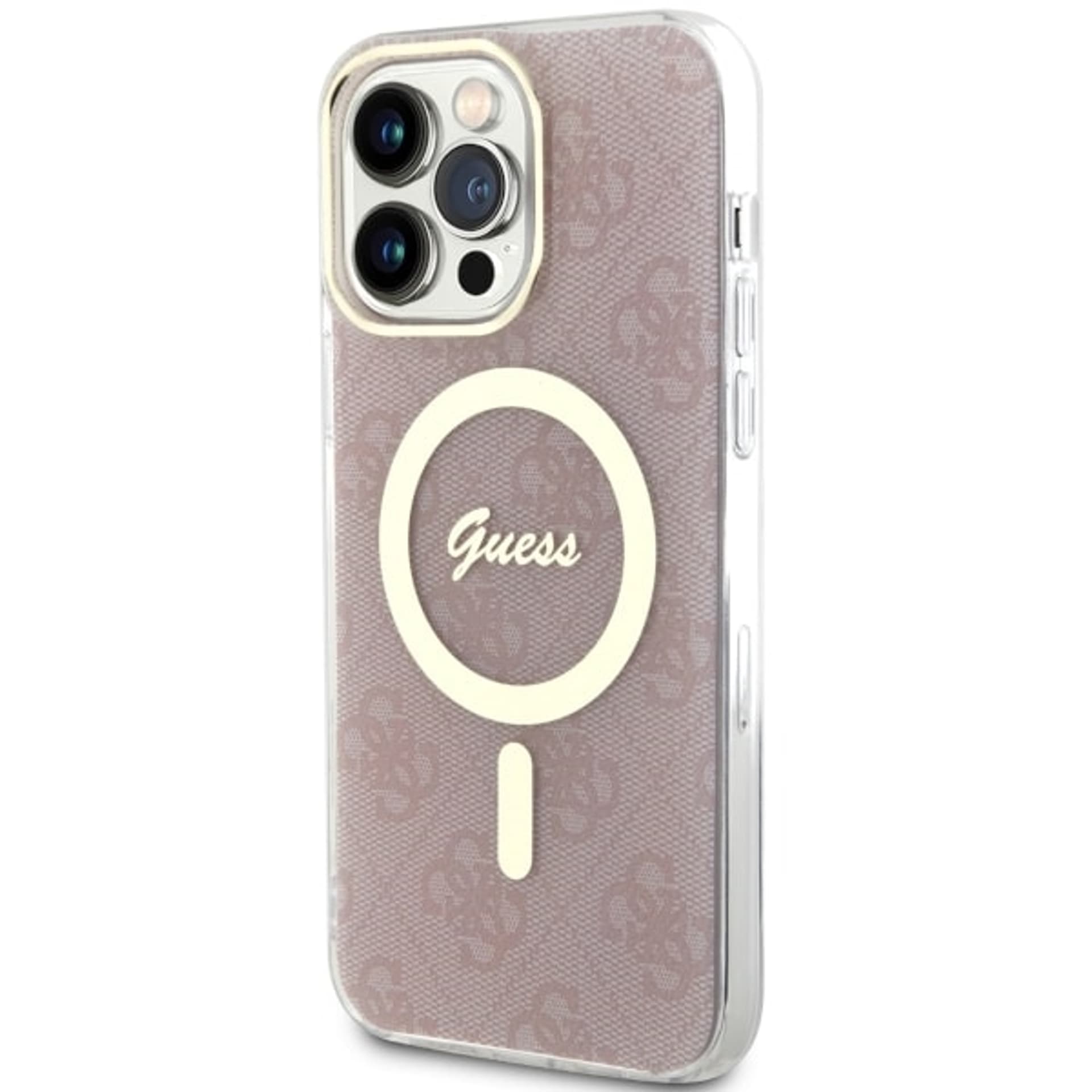 

Guess GUHMP14XH4STP iPhone 14 Pro Max 6.7" różowy/pink hardcase 4G MagSafe