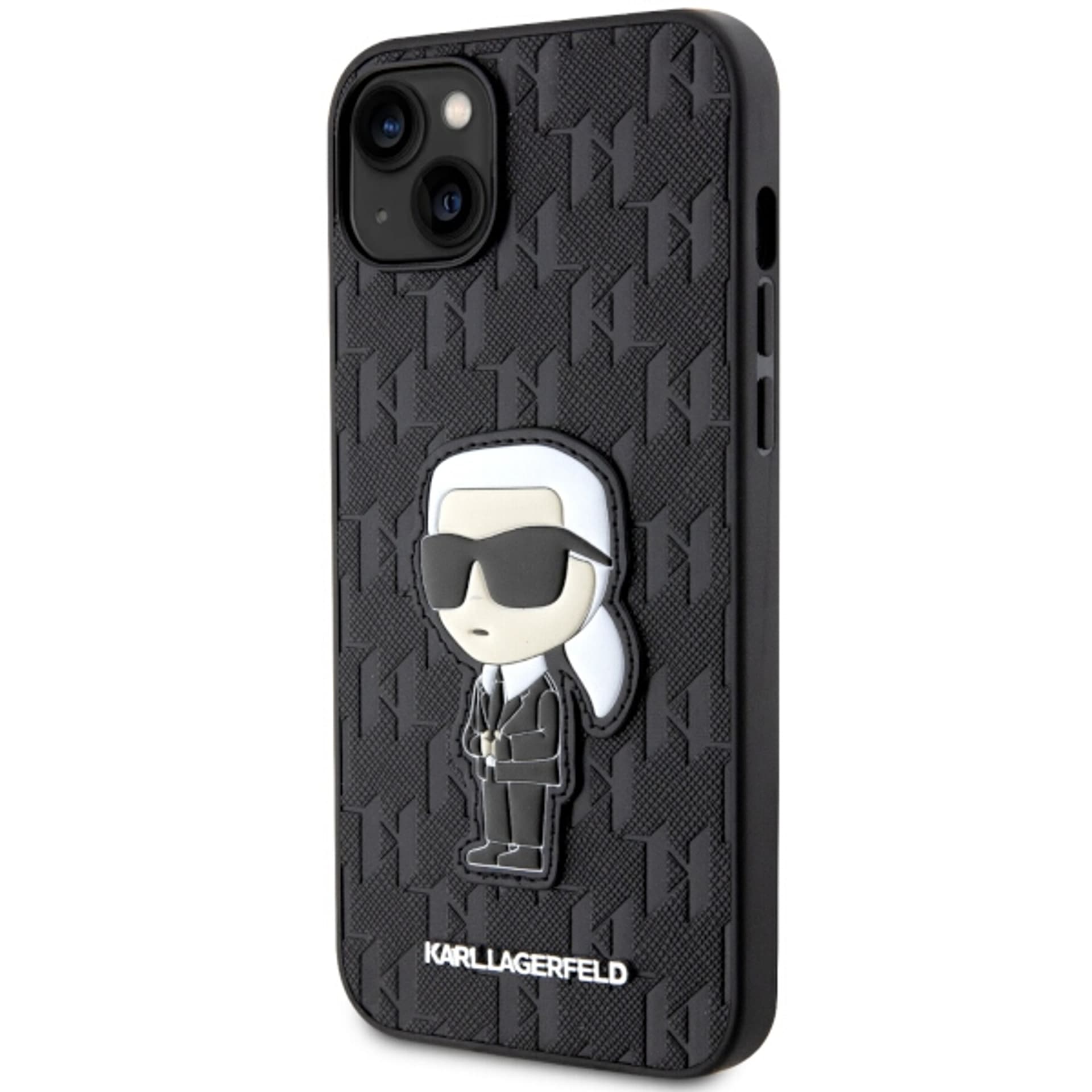 

Karl Lagerfeld KLHCP14MSAKHPKK iPhone 14 Plus 6.7" czarny/black Saffiano Monogram Ikonik