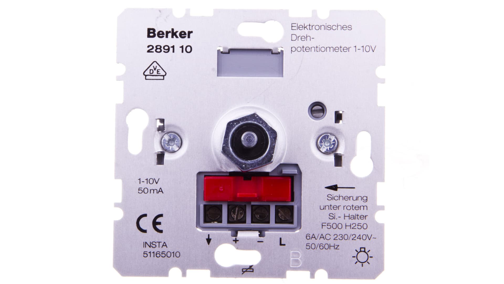 

Berker/B.Kwadrat Elektroniczny potencjometr obrotowy 230V AC 1-10V 289110