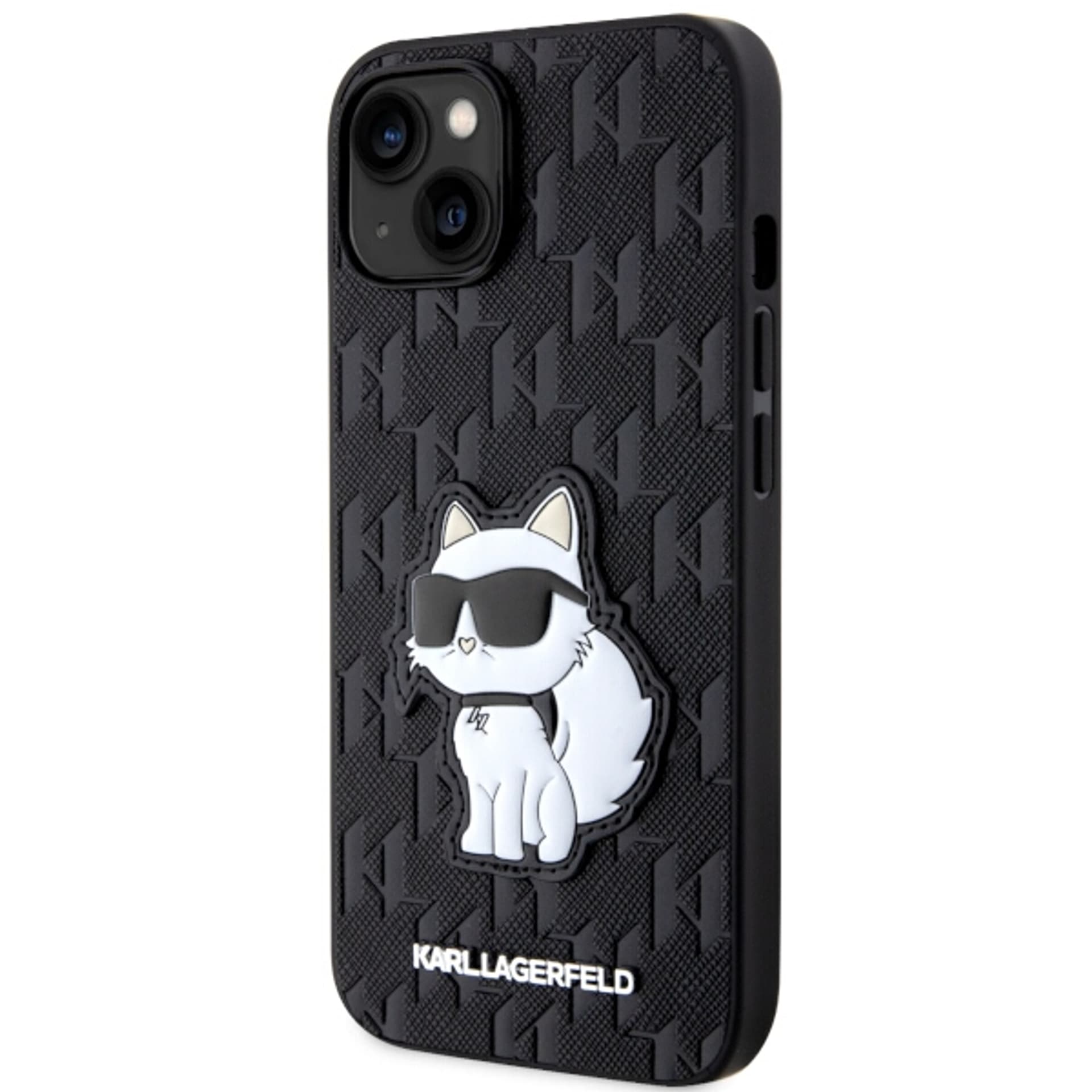 

Karl Lagerfeld KLHCP14SSAKHPCK iPhone 14 6.1" czarny/black Saffiano Monogram Choupette
