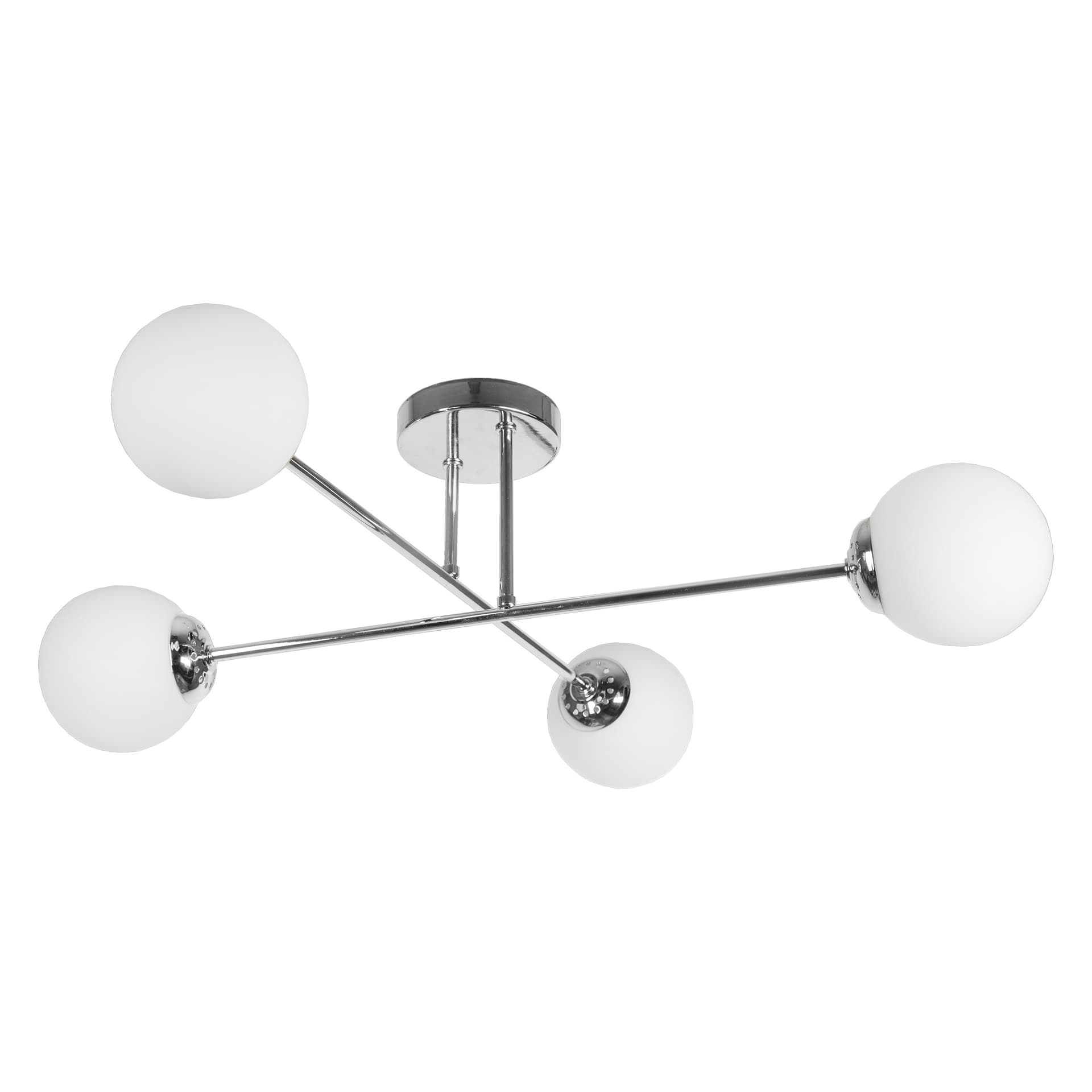 

LEIA 4P E27, lampa wisząca, max. 4x60W, chrom