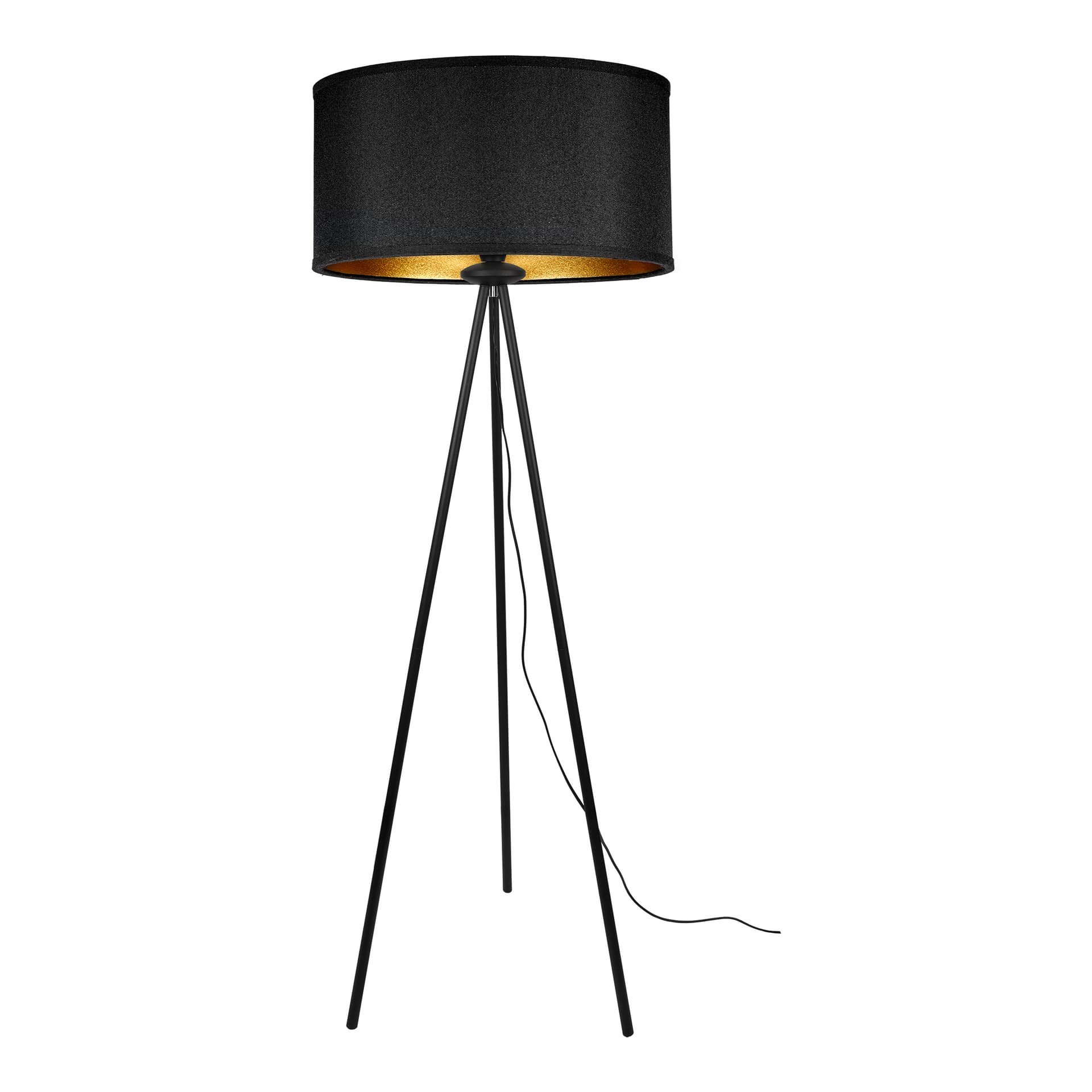 

KYLO 1P E27, lampa stojąca, max. 60W, czarna, trójnóg