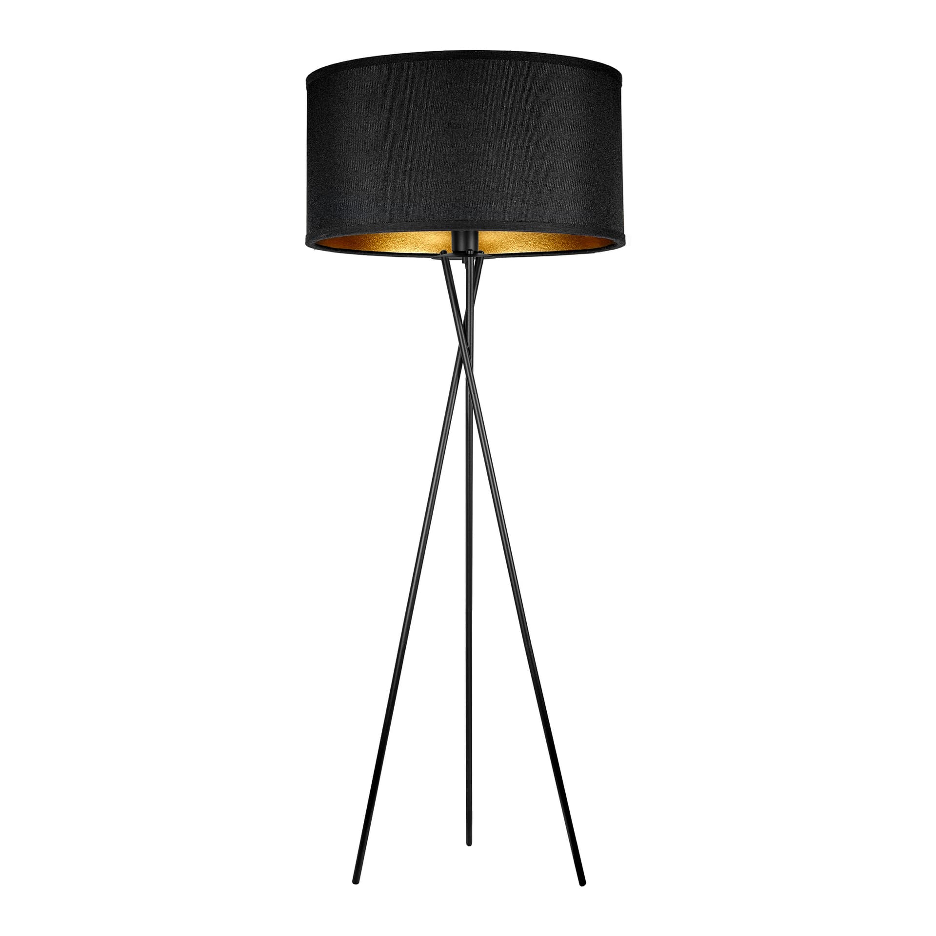 

KYLO 1P E27, lampa stojąca, max. 60W, czarna, trójnóg skręcony