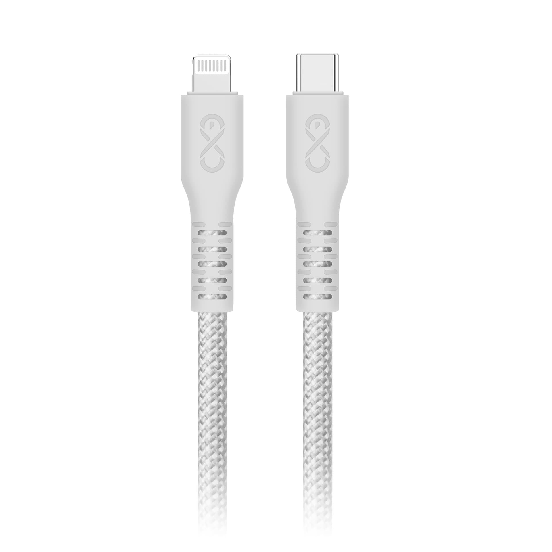 

Kabel USB-C - Lightning eXc IMMORTAL, 2m, 30W, szybkie ładowanie, kolor mix