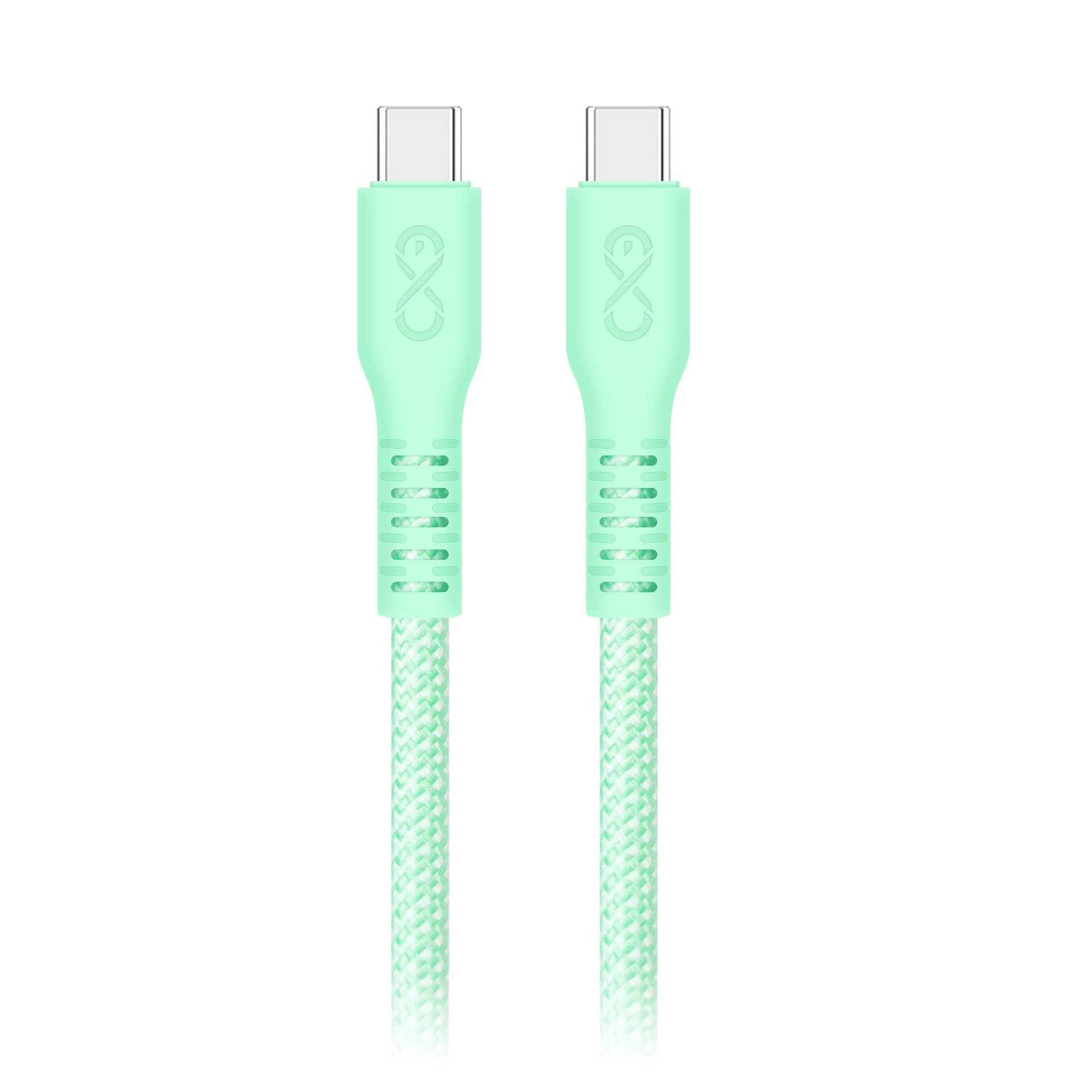 

Kabel USB-C - USB-C eXc IMMORTAL, 2m, 30W, szybkie ładowanie, kolor mix