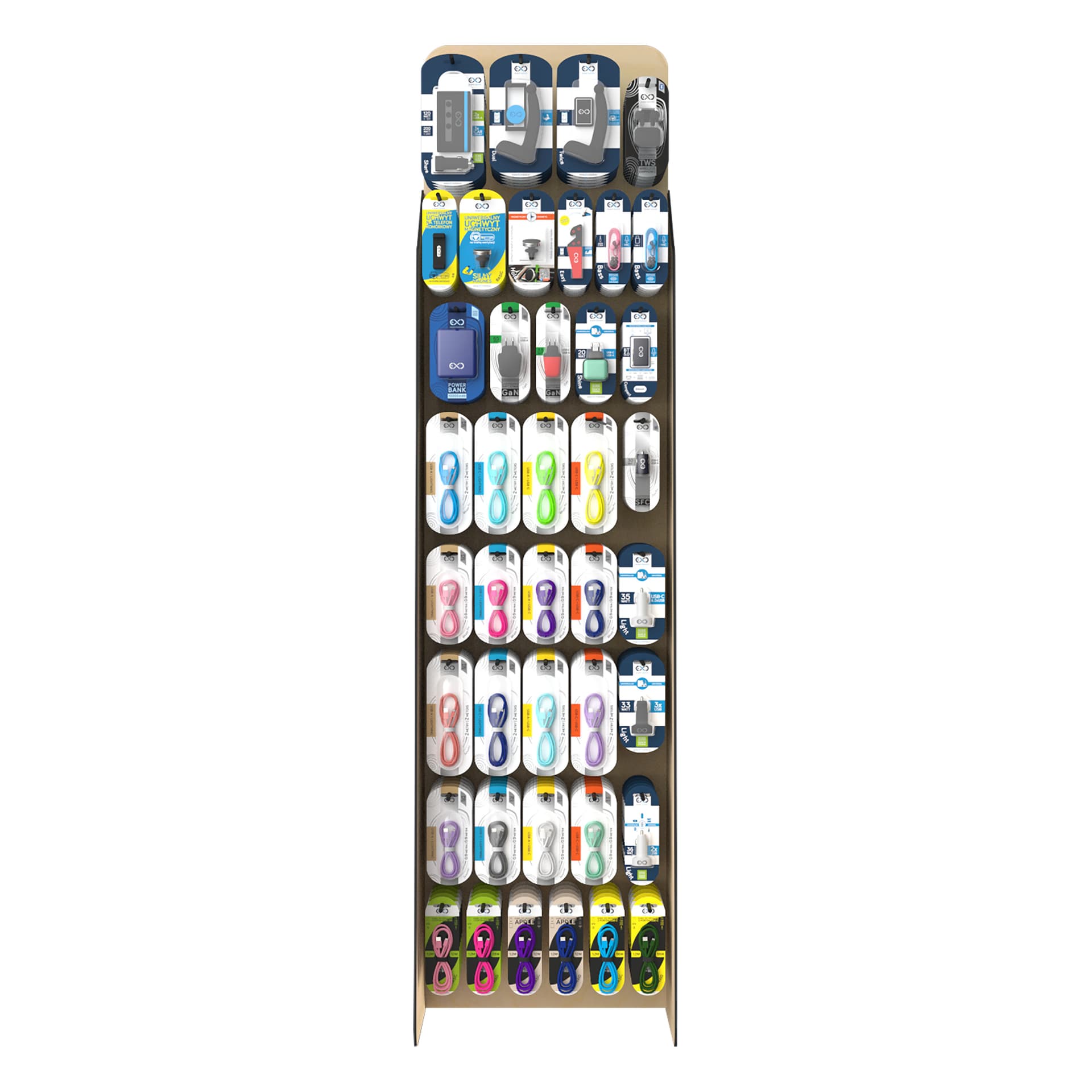 

Ekspozytor EXC Mobile - 41 pozycji, 221 sztuk produktów