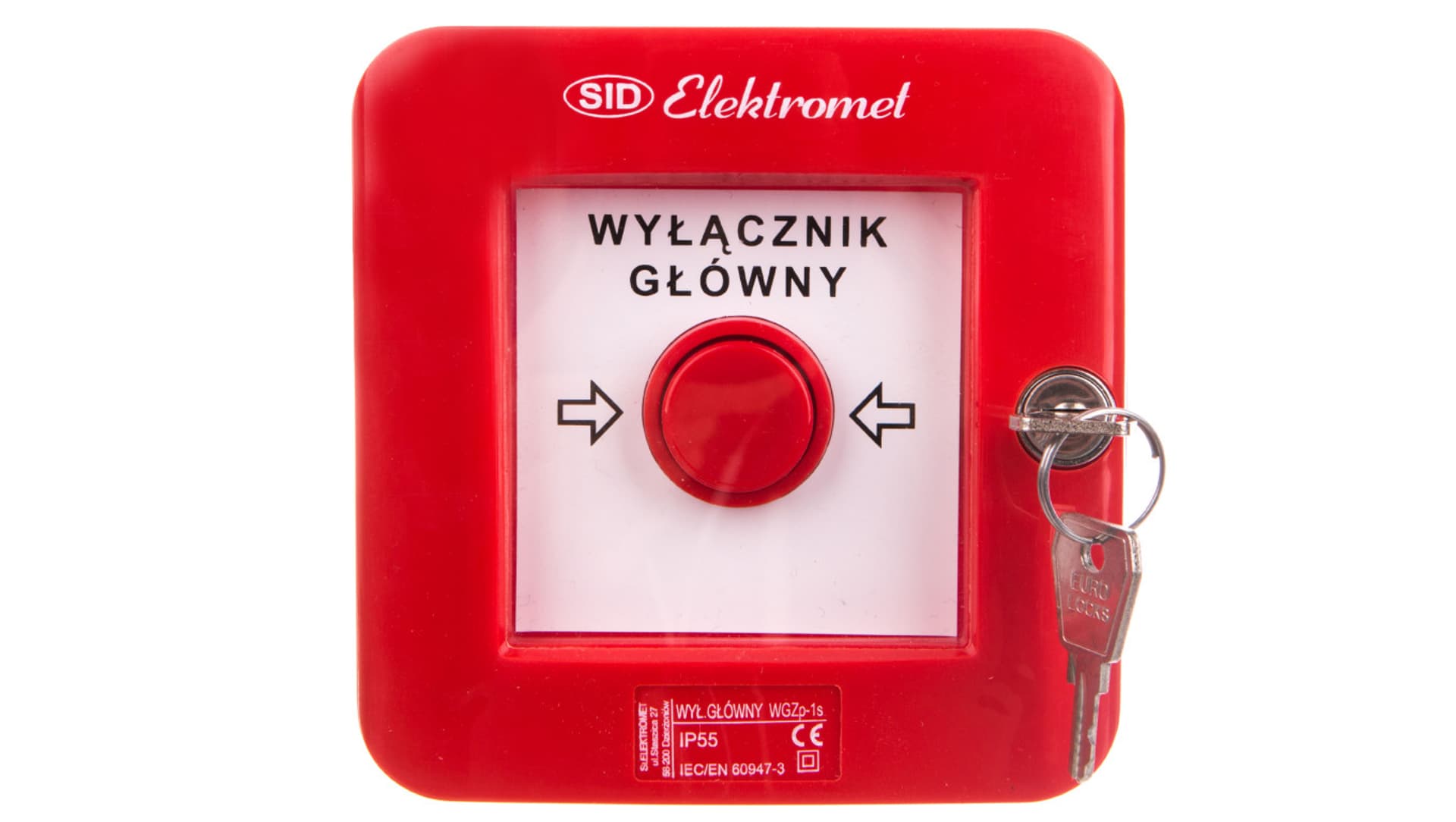 

Wyłącznik alarmowy samoczynny p/t zamek WGZp-1s 921540