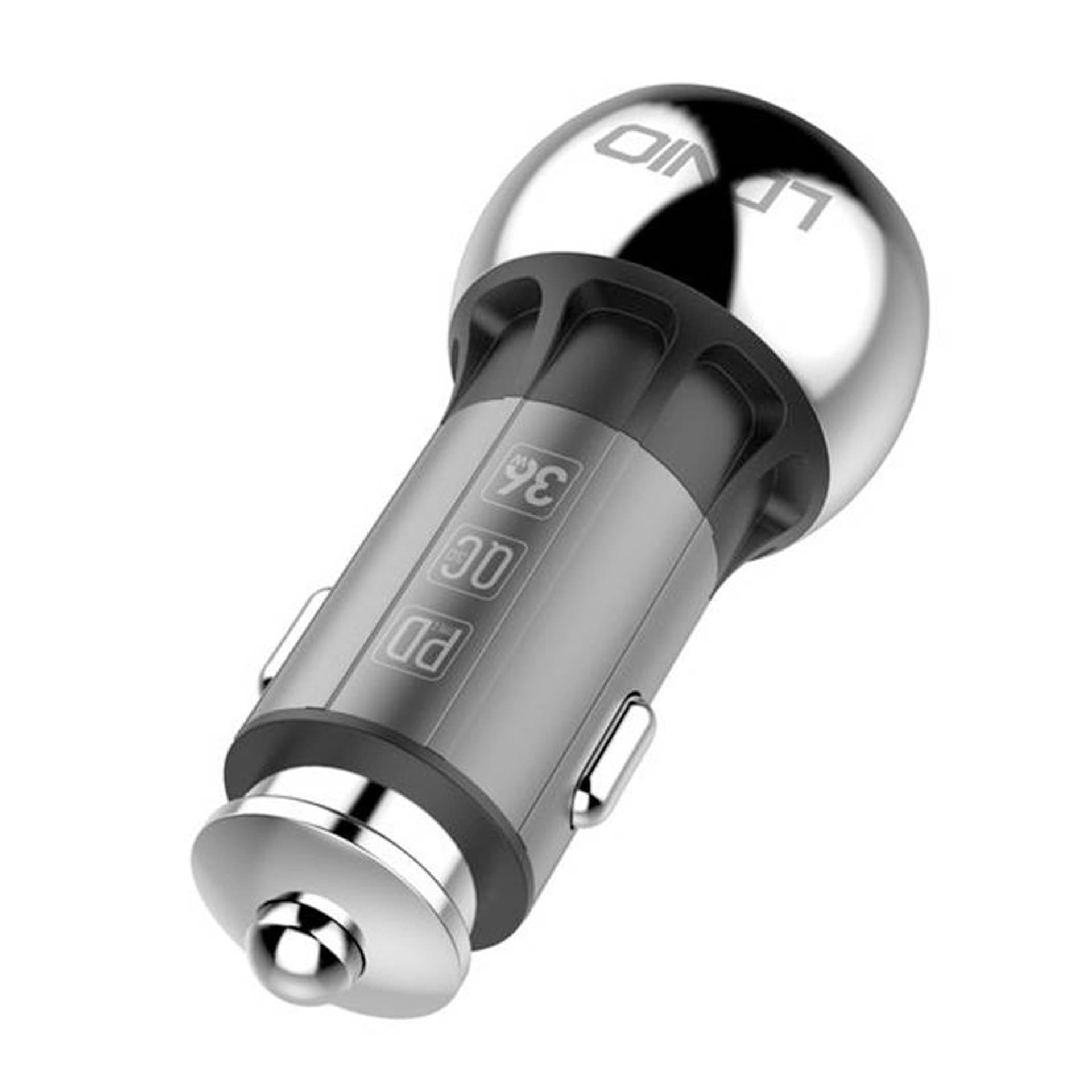 

Ładowarka samochodowa LDNIO C1 USB, USB-C + Kabel MicroUSB