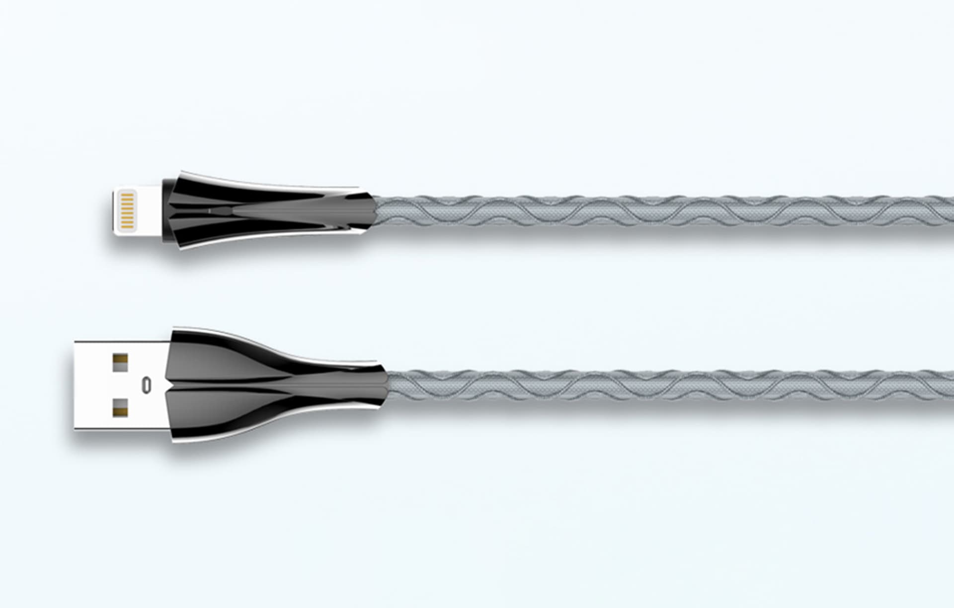 

Kabel Lightning LDNIO LS462 LED, 2m