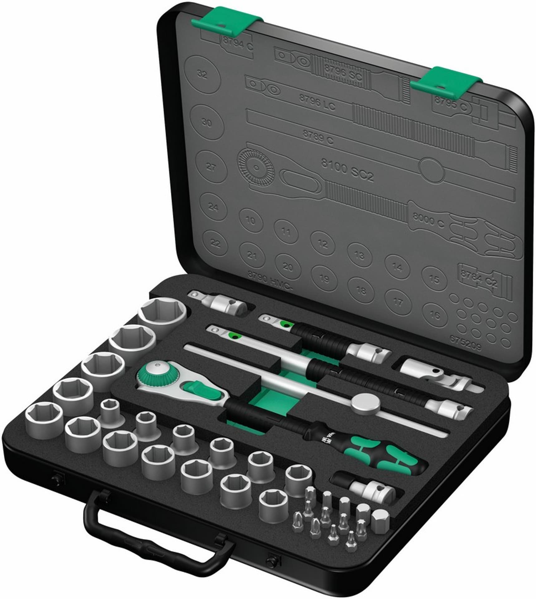 

Zest.wymien.nasadek 1/2" ZYKLOP speed,37-cz. Wera