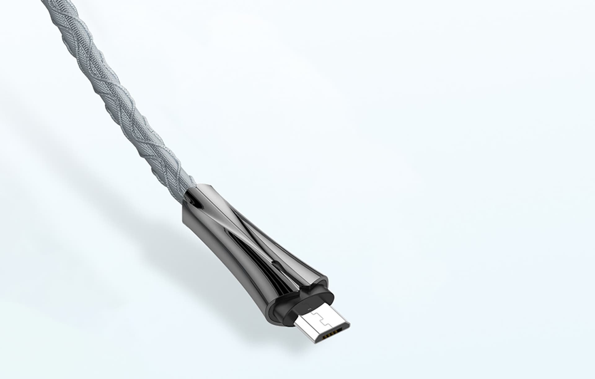 

Kabel microUSB LDNIO LS461 LED, 1m