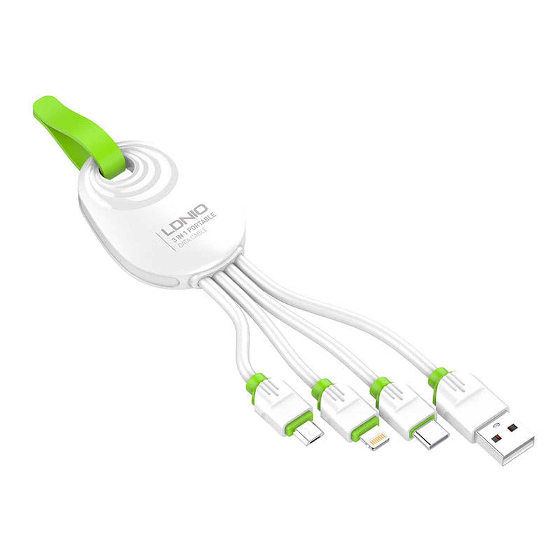 

Kabel LDNIO LC95 3 w 1, 15cm
