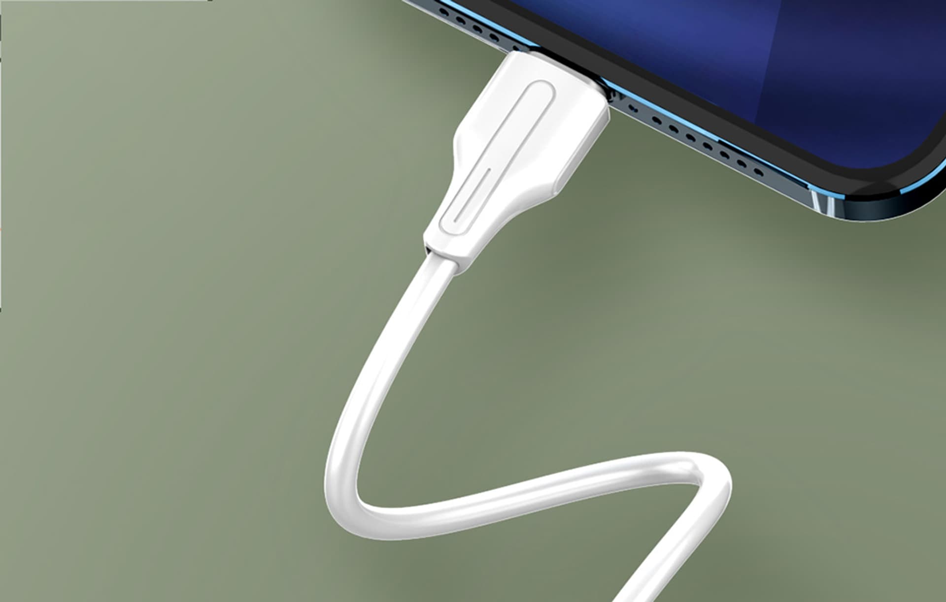 

Kabel USB-C - Lightning LDNIO LC121-I 1m, 30W