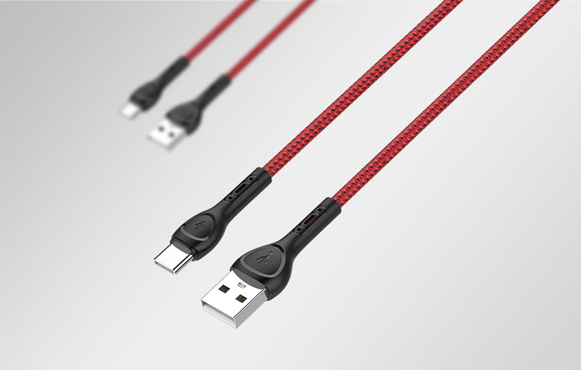 

Kabel USB - USB-C LDNIO LS482 2m (czerwony)