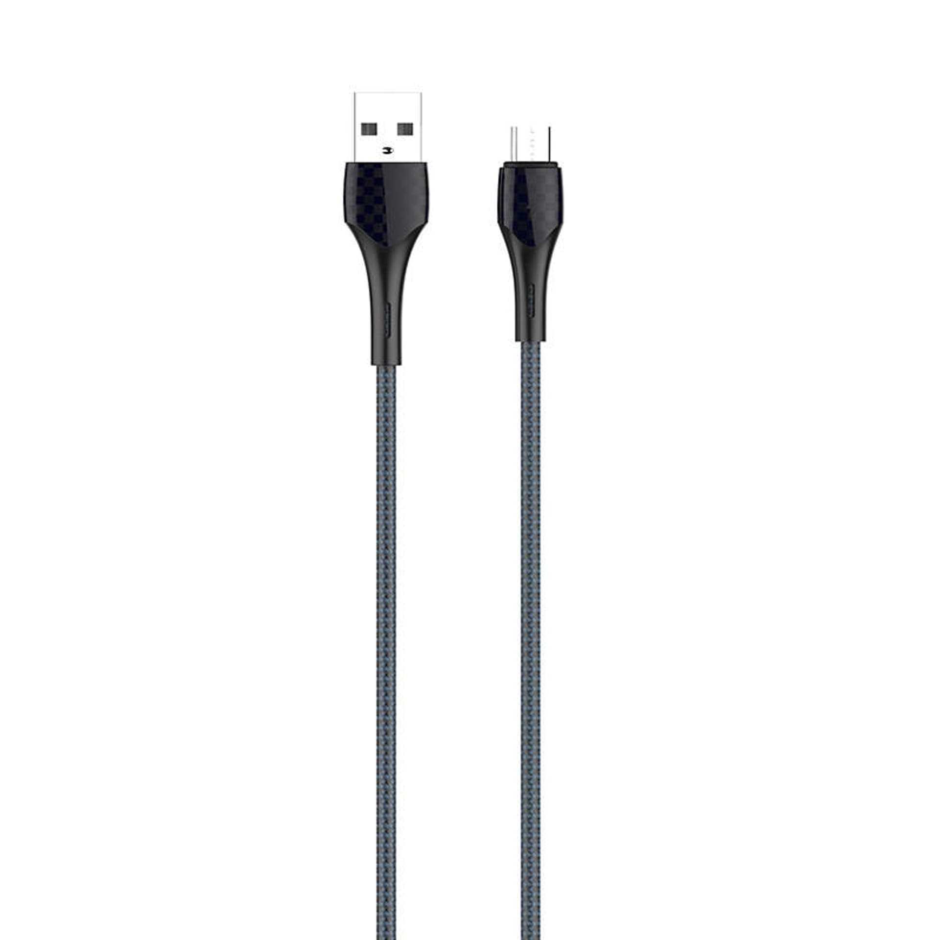 

Kabel USB - Micro USB LDNIO LS521 1m (szaro-niebieski))