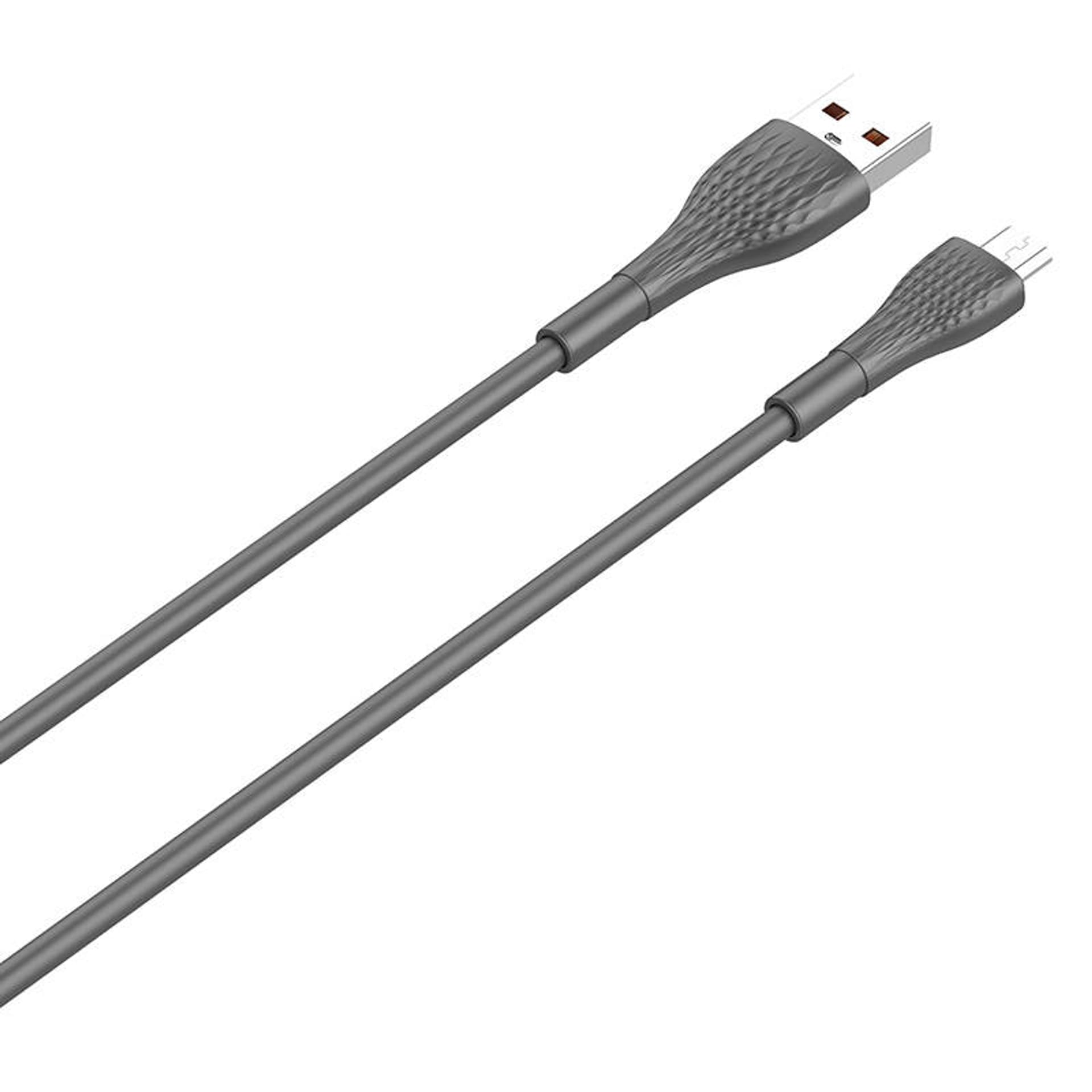 

Kabel USB - Micro USB LDNIO LS671 1m, 30W (szary)