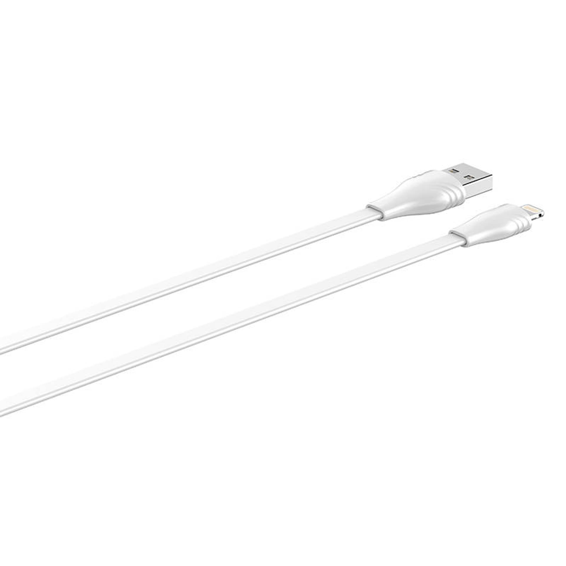 

Kabel USB do Lightning LDNIO LS553, 2.1A, 2m (biały)