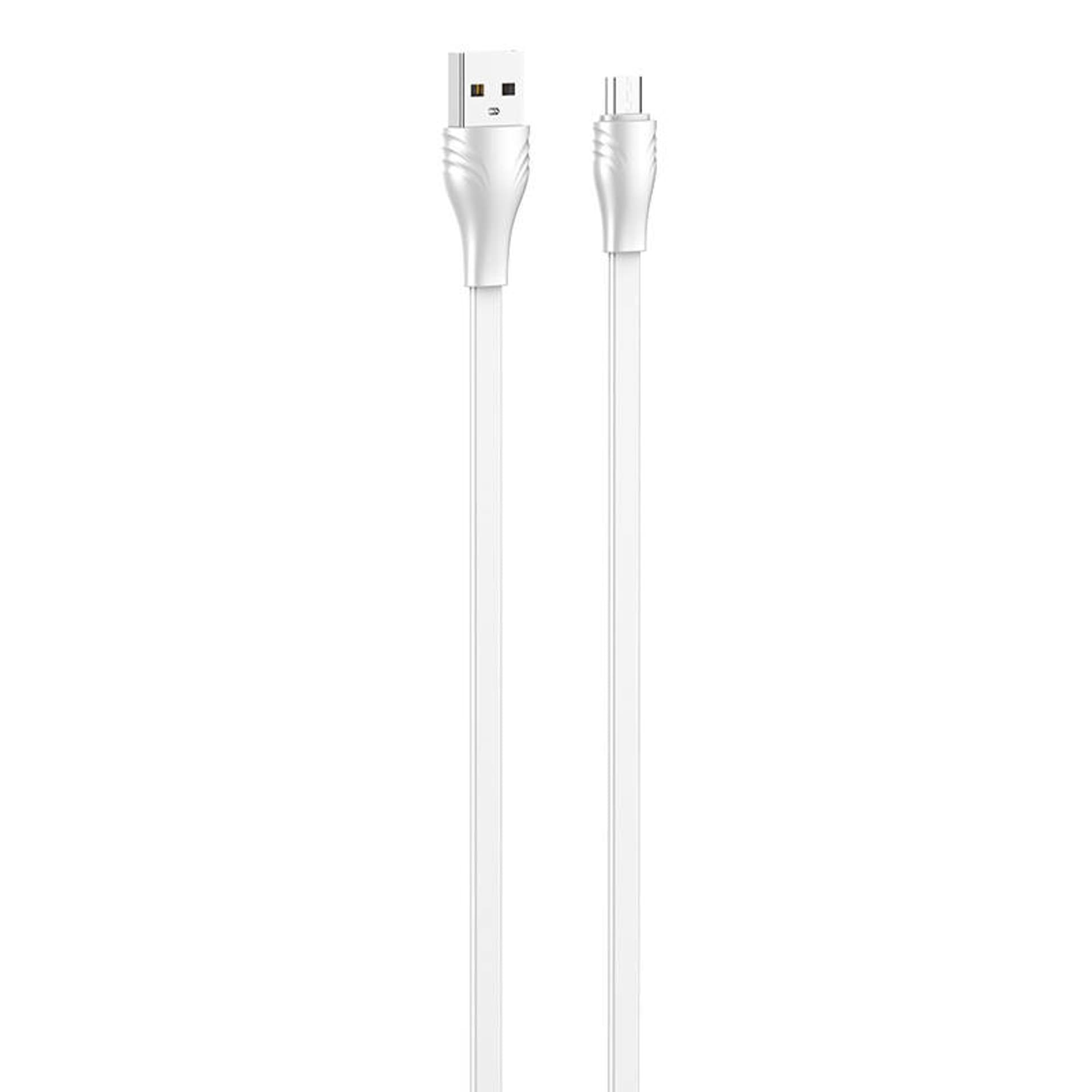 

Kabel USB do Micro USB LDNIO LS553, 2.1A, 2m (biały)