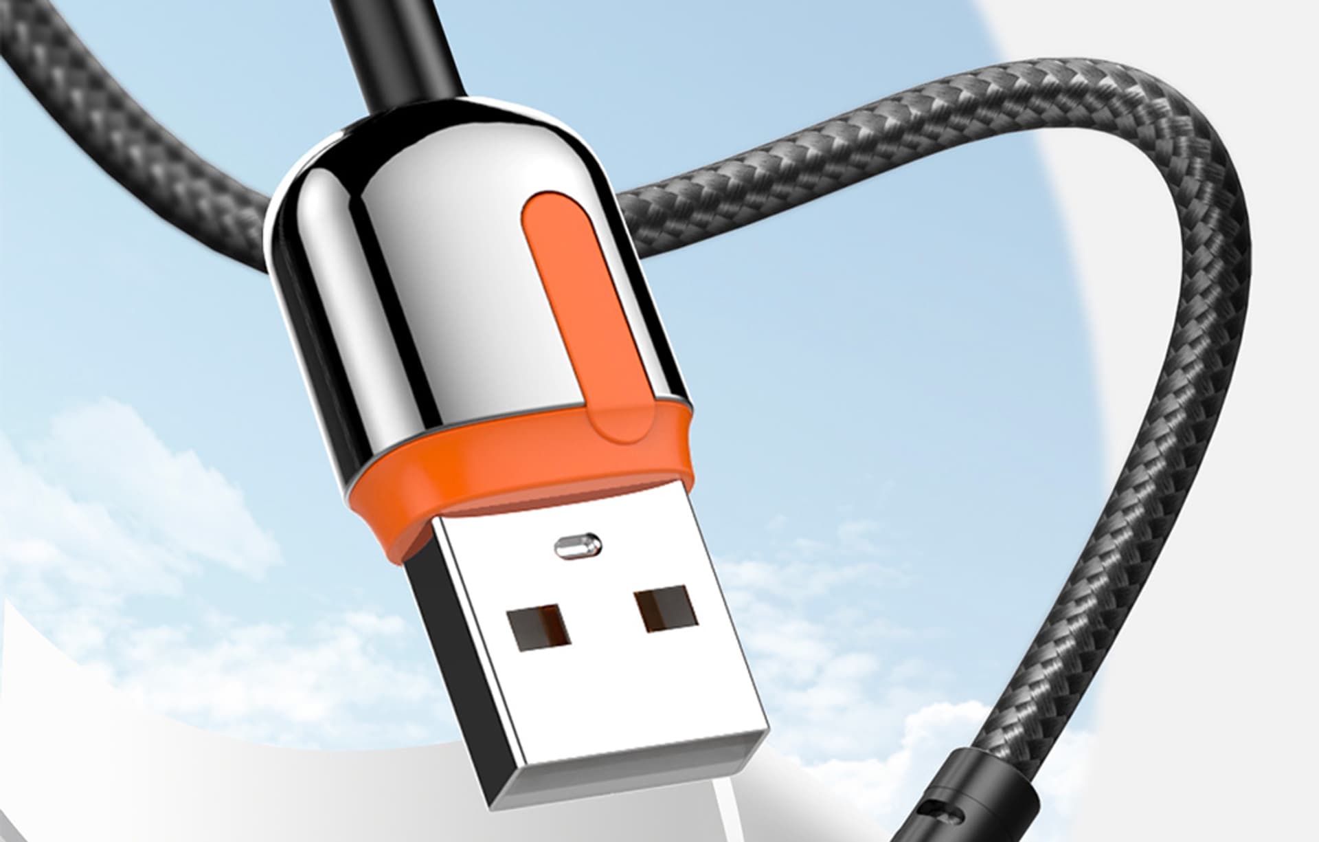 

Kabel USB LDNIO LS591 lightning, 2.4 A, długość: 1m