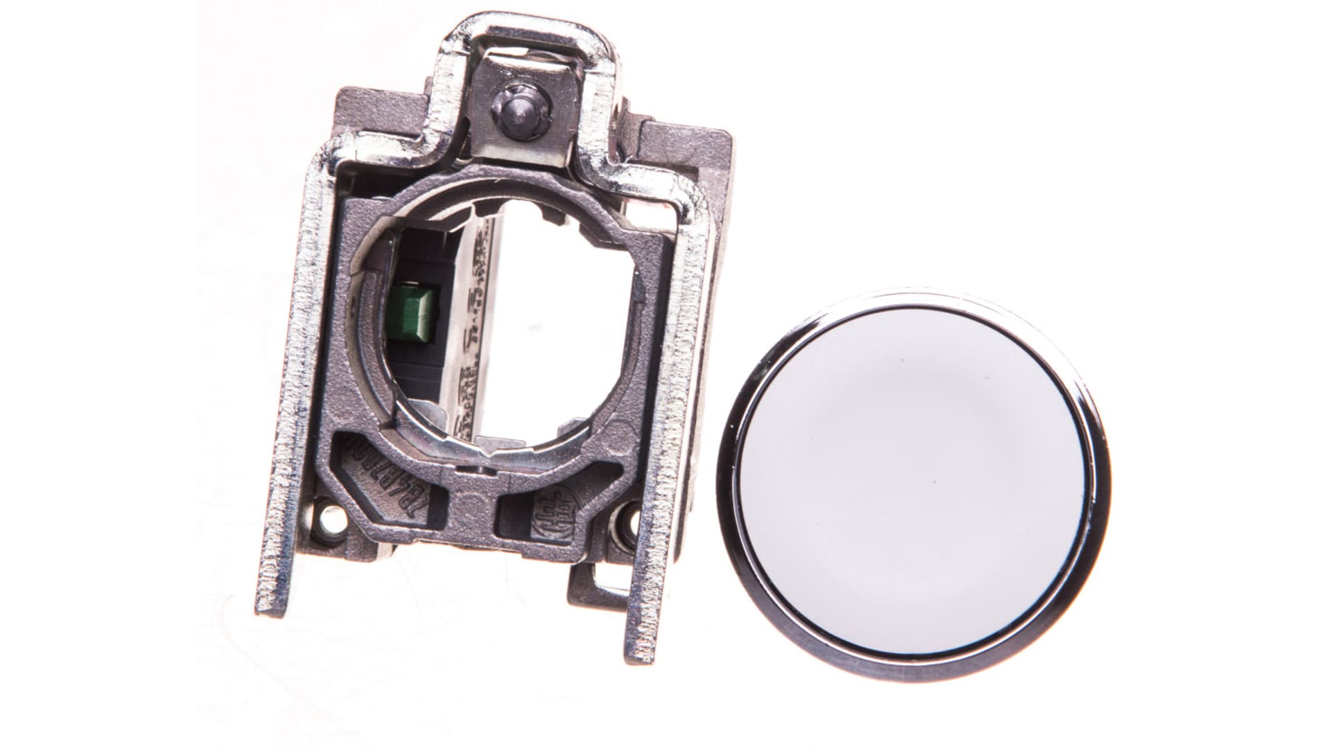 

Przycisk sterowniczy 22mm bialy 1Z z samopowrotem XB4BA11