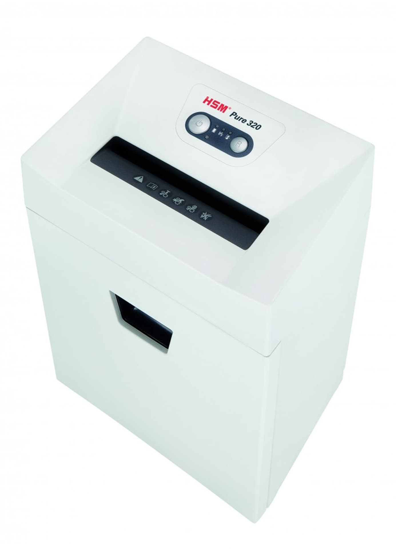 

Niszczarka HSM Pure 320, 25L 3,9x30 mm