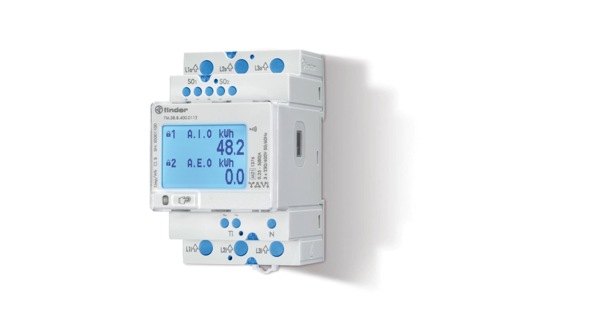 

Dwukierunkowy trójfazowy licznik energii MID 80A NFC Wielofunkcyjny 7M.38.8.400.0112