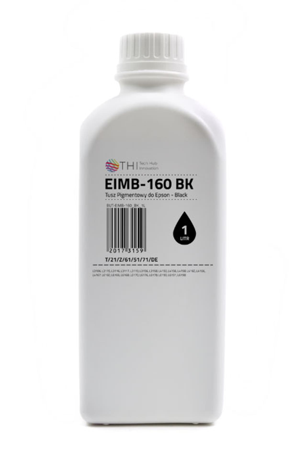 

Butelka Black Epson 1L Tusz Pigmentowy (Pigment) INK-MATE EIMB160, Pigment) ink-mate eimb16