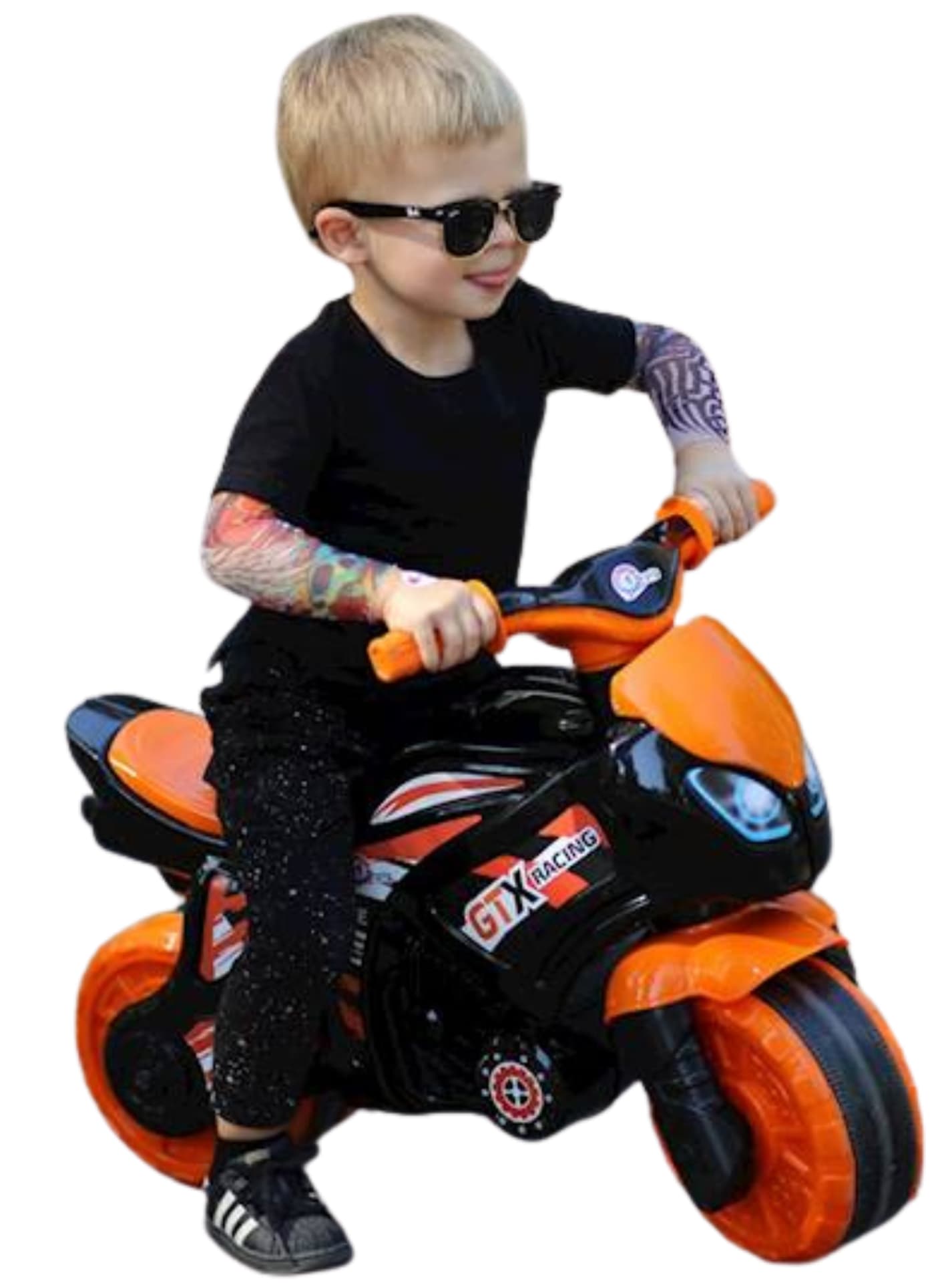 

DUŻY MOTOR 70CM JEŹDZIK ODPYCHACZ ROWEREK BIEGOWY