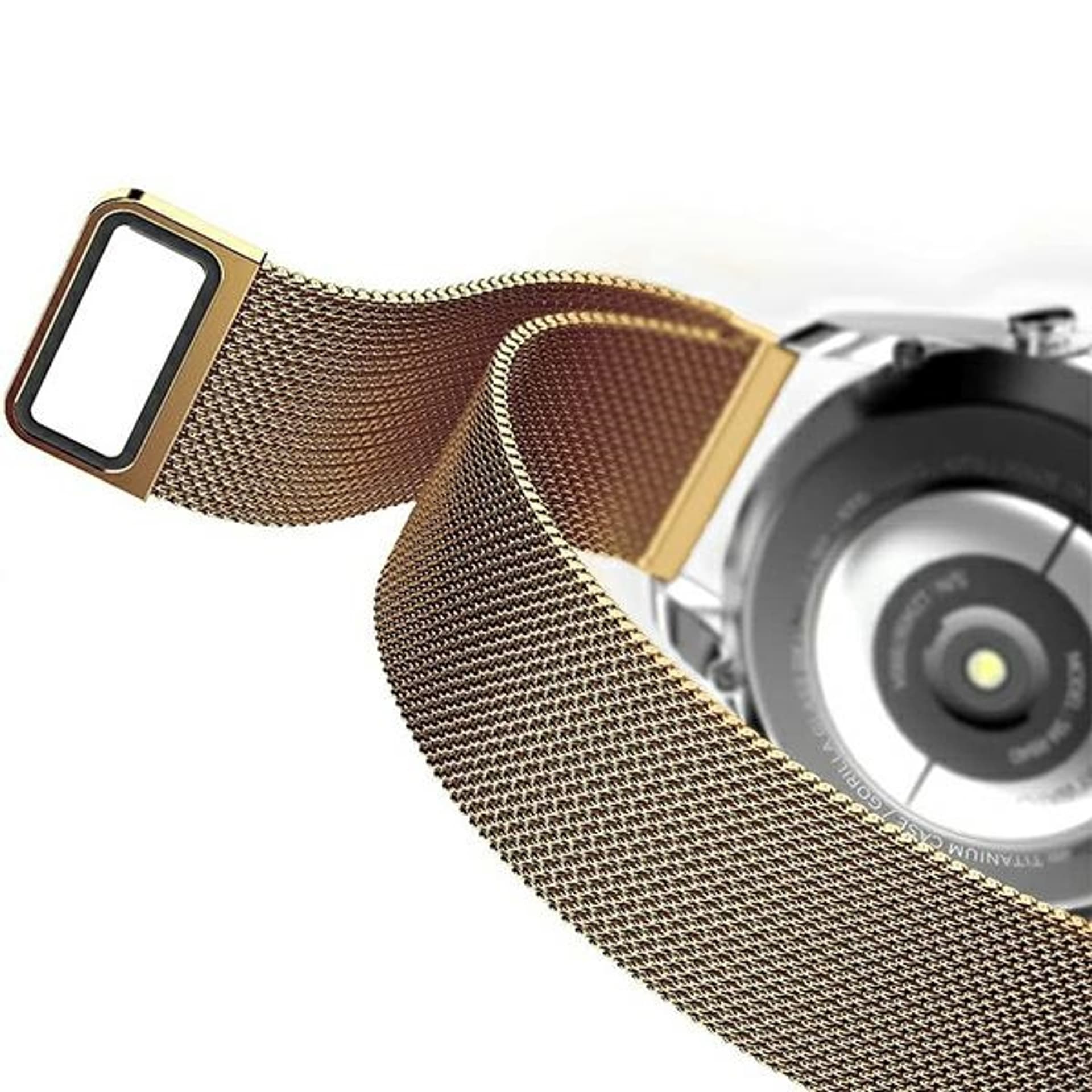 

Mercury pasek Mesh Apple Watch 42/44/45 mm złoty/gold