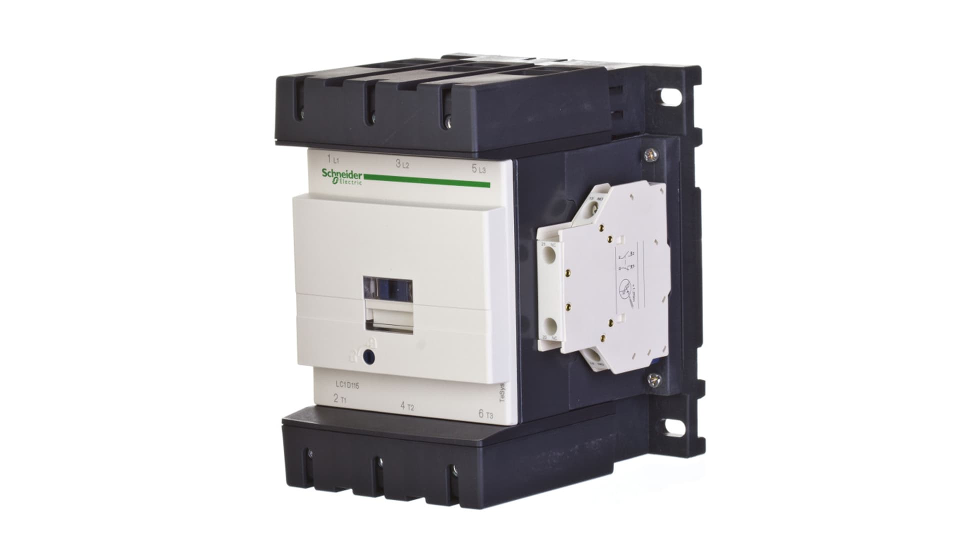 

Stycznik mocy 115A 3P 24V DC 1Z 1R LC1D115BD
