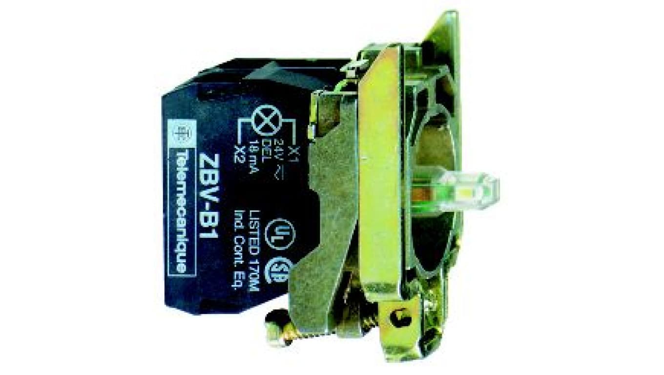 

Korpus ze stykiem pomocniczym 1Z z dioda LED 24V niebieski ZB4BW0B61