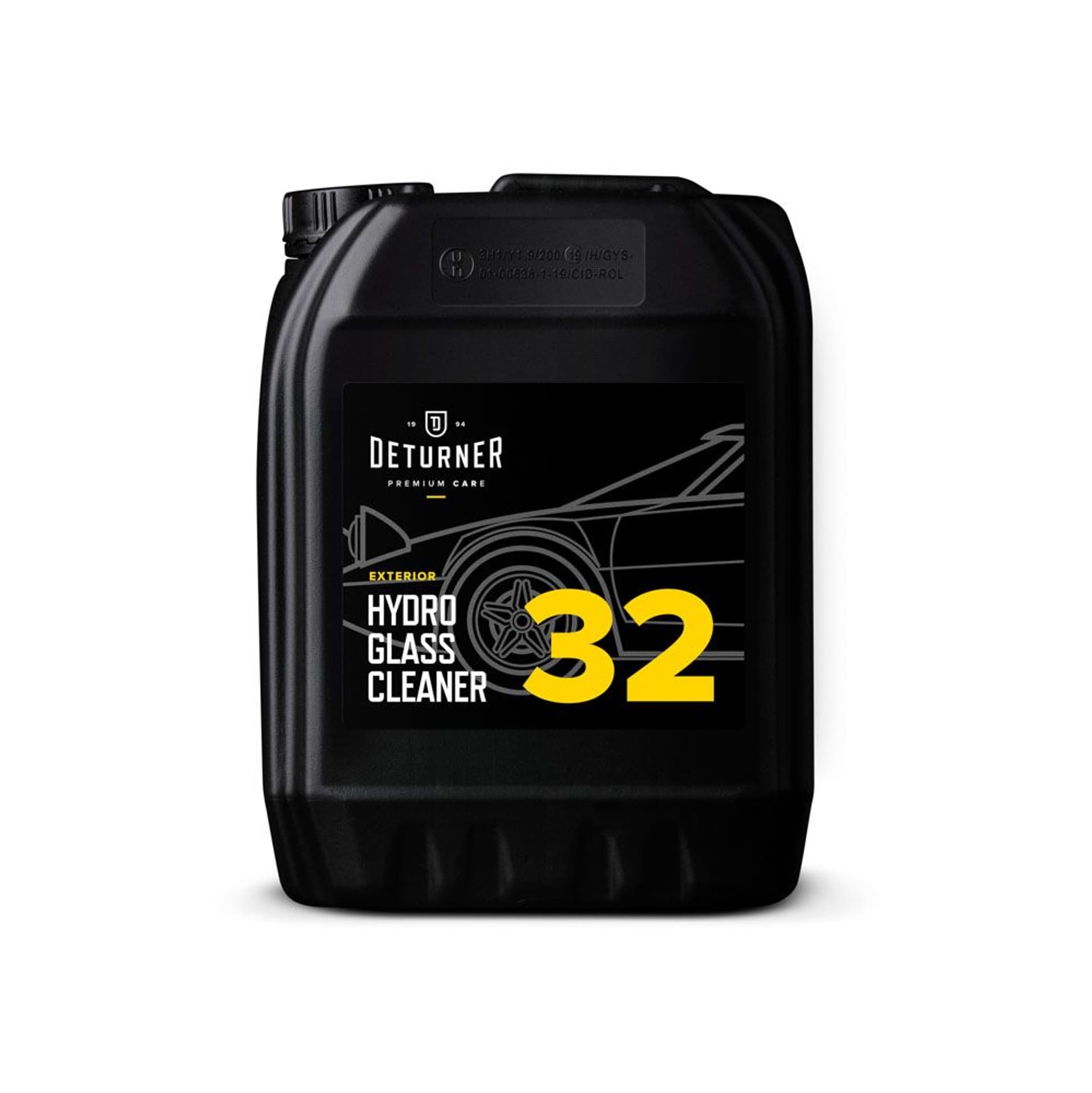 

Deturner Hydro Glass Cleaner - płyn do mycia szyb, pozostawia warstwę hydrofobową 5L