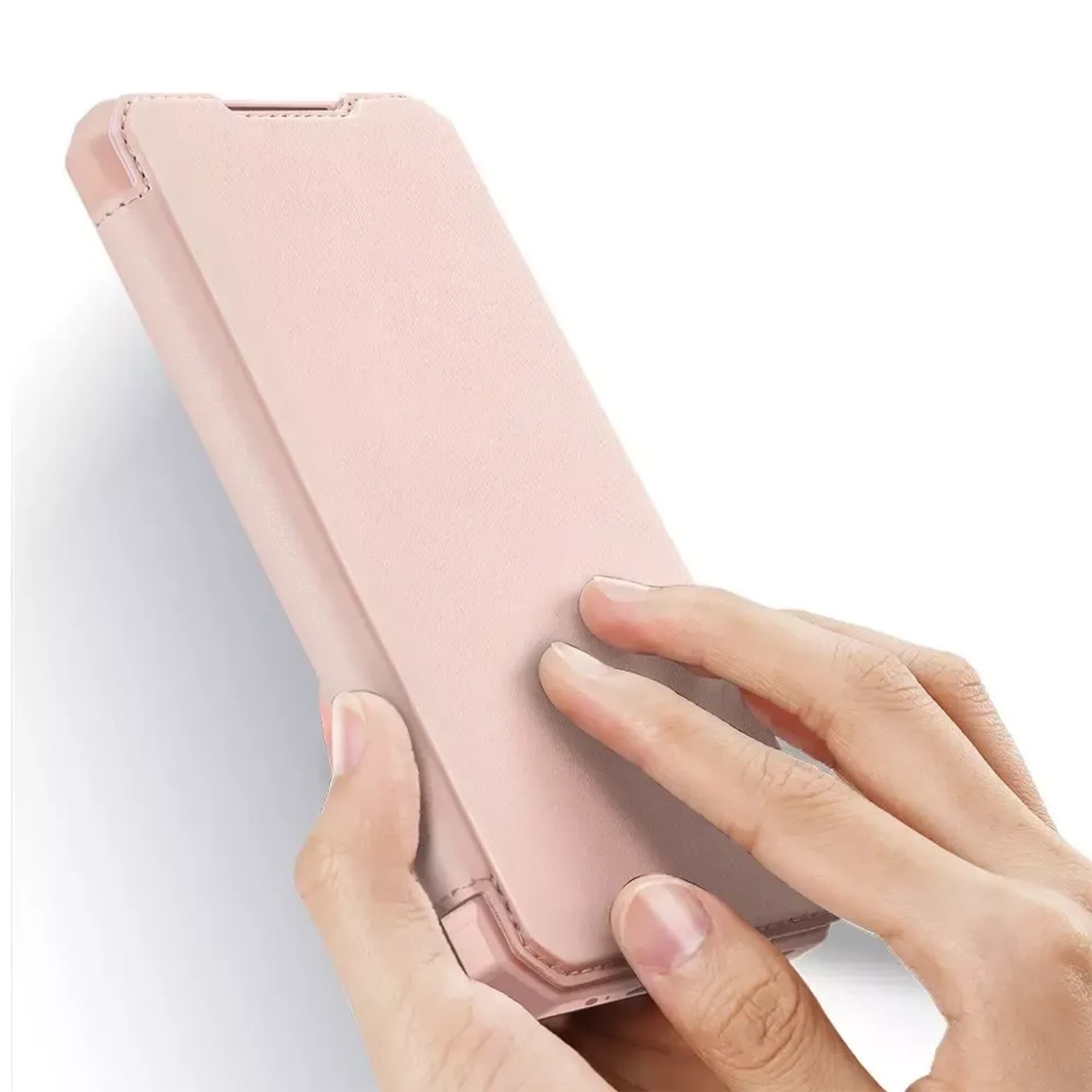 

DUX DUCIS Skin X kabura etui pokrowiec z klapką Samsung Galaxy A72 4G różowy