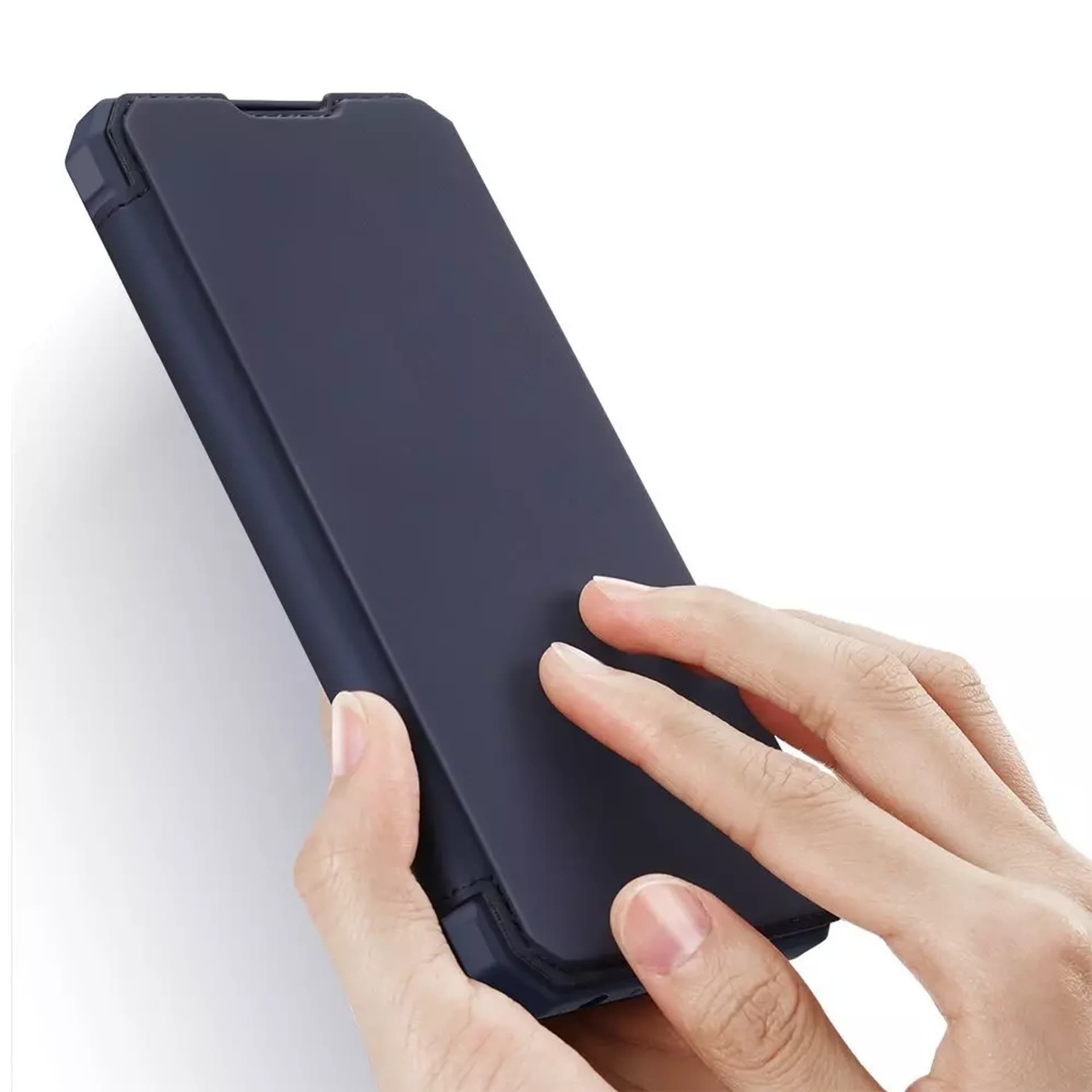 

DUX DUCIS Skin X kabura etui pokrowiec z klapką Samsung Galaxy A02s EU niebieski