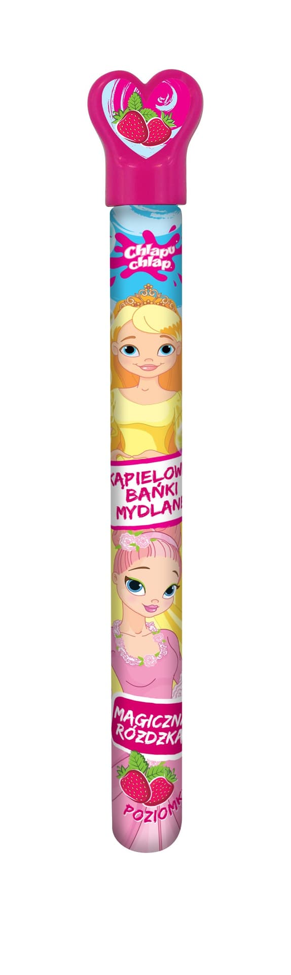 

CHLAPU CHLAP Kąpielowe Bańki mydlane - zapach poziomek 130ml