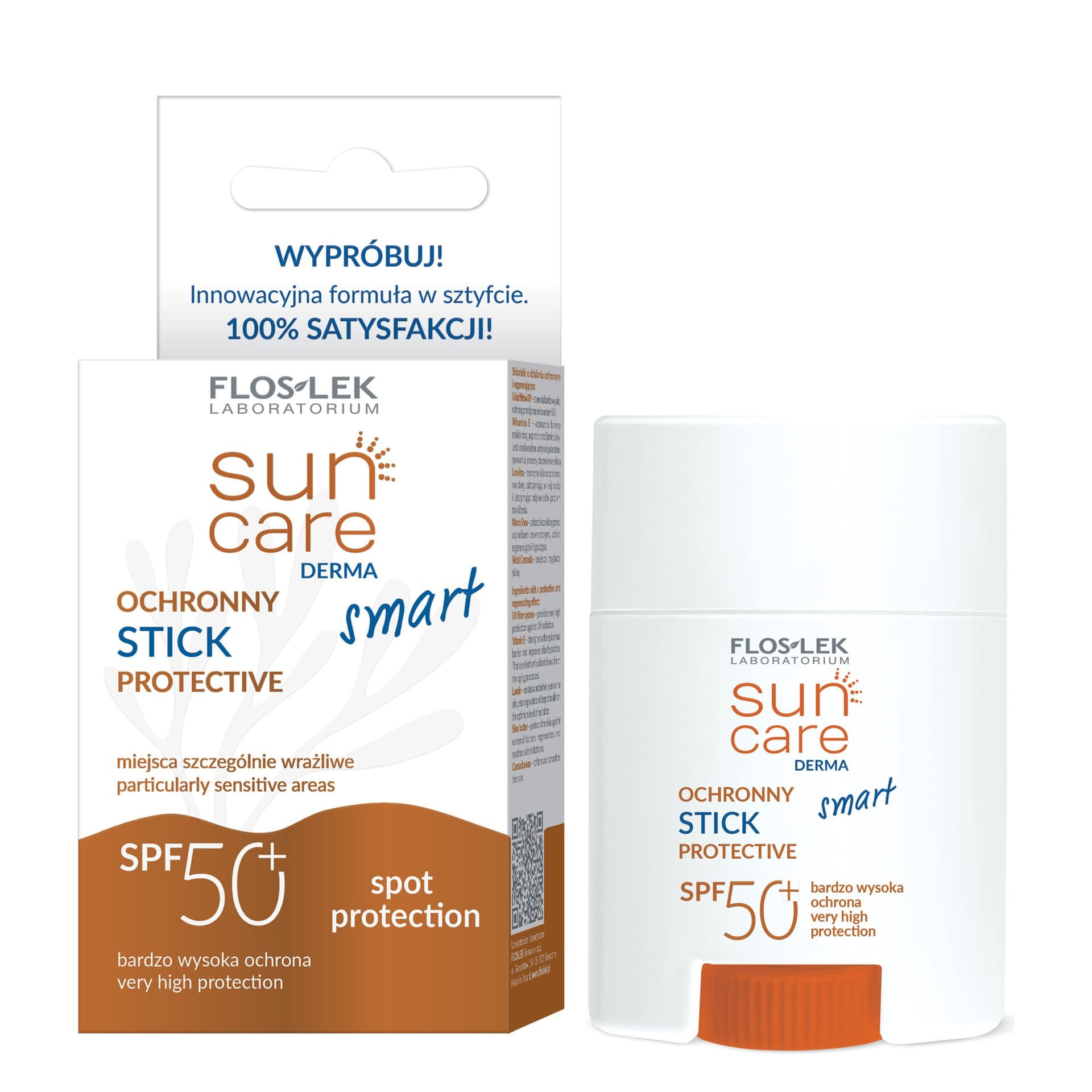 

Floslek Sun Care Derma Sztyft ochronny SPF50+ 16G