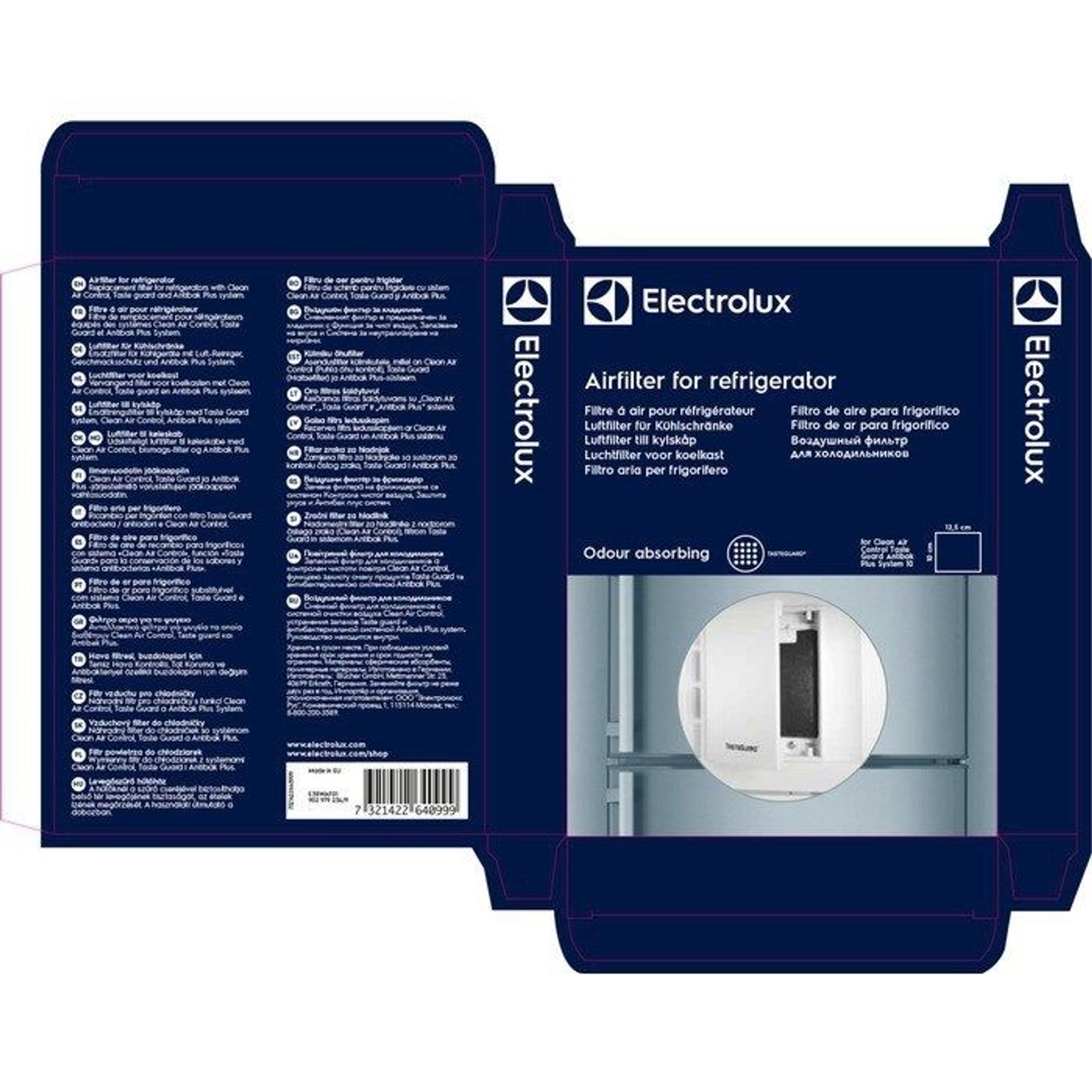 

Filtr do lodówki ELECTROLUX E3RWAF01