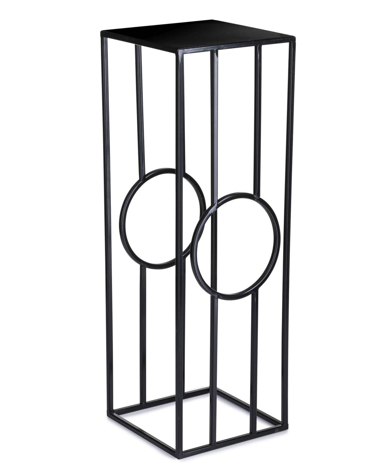 

Czarny industrialny kwietnik stojak 70 cm LOFT