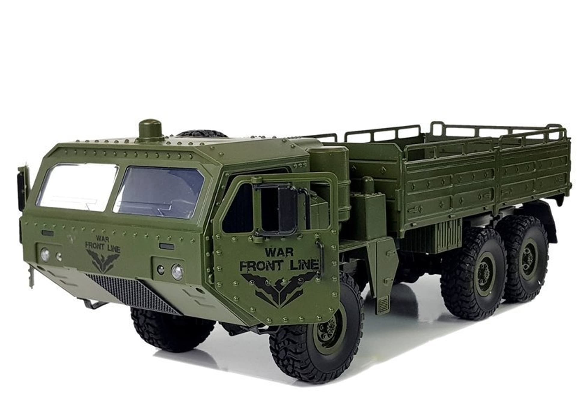 

Auto Wojskowe Zdalnie Sterowane 47 cm Transporter Terenowy 6 Kół R/C