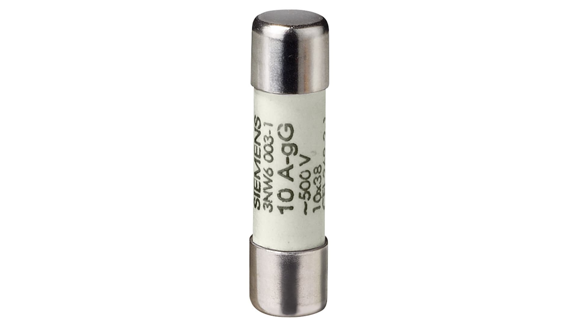 

Wkładka bezpiecznikowa cylindryczna 10x38mm 8A gG NFC bez wskaźnika 500VAC 3NW6008-1