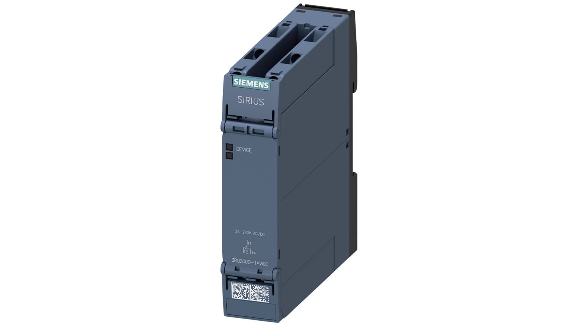 

Przekaźnik sprzęgający w obudowie przemysłowej styk 1P 24...240V AC/DC przył. śrubowe 3RQ2000-1AW00