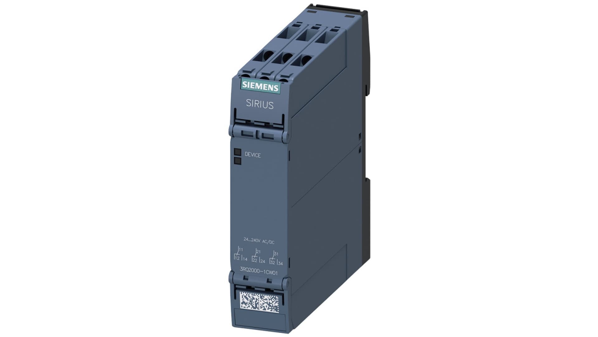 

Przekaźnik sprzęgający w obudowie przemysłowej styki 3P pozłacane 24...240V AC/DC przył. śrubowe 3RQ2000-1CW01
